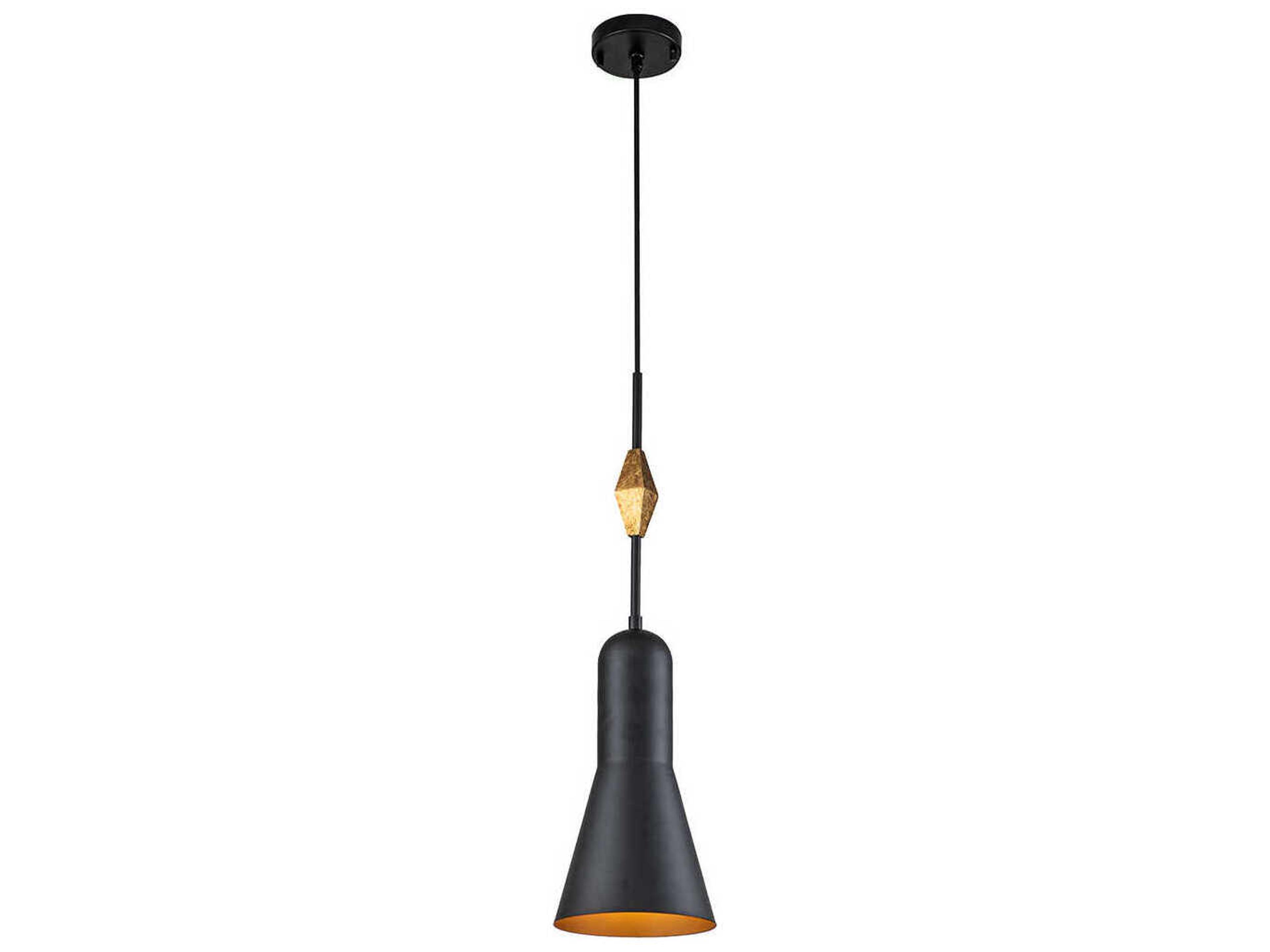 Etoile 1-Light Matte Black Mini Pendant