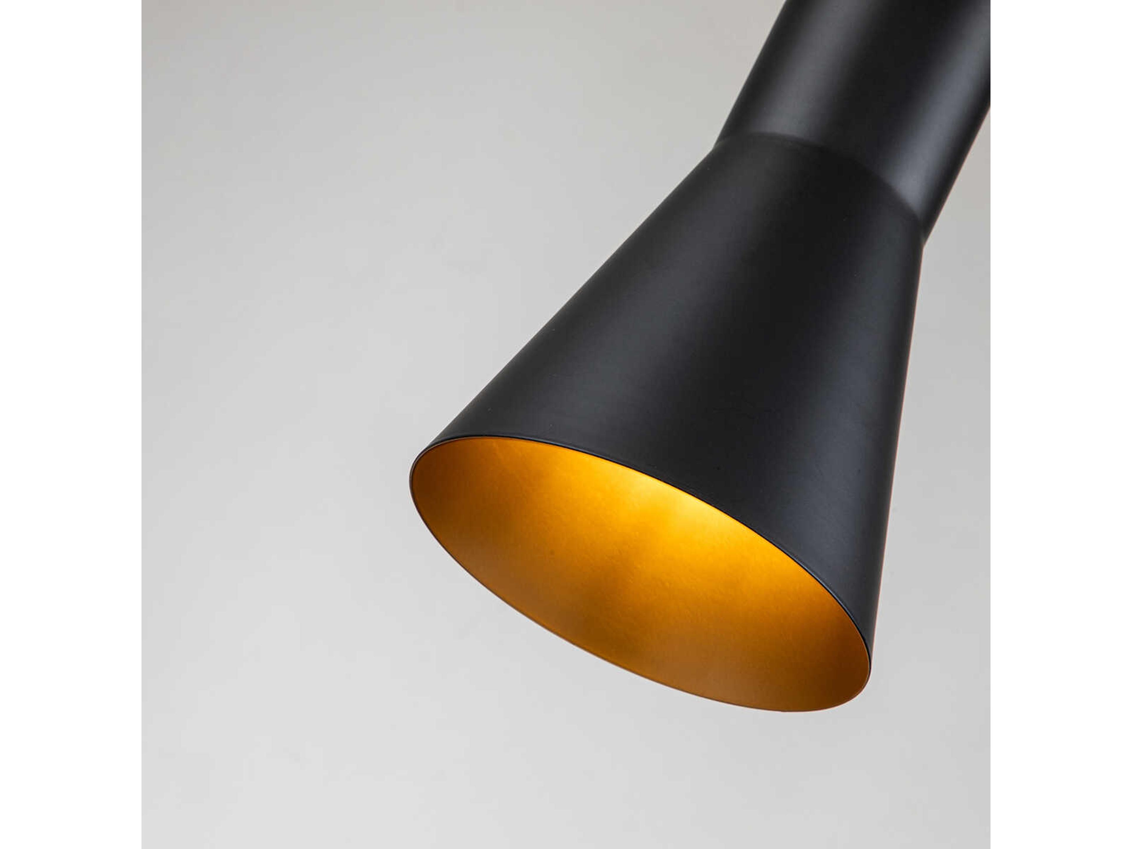Lucas McKearn Etoile 1-Light Matte Black Mini Pendant