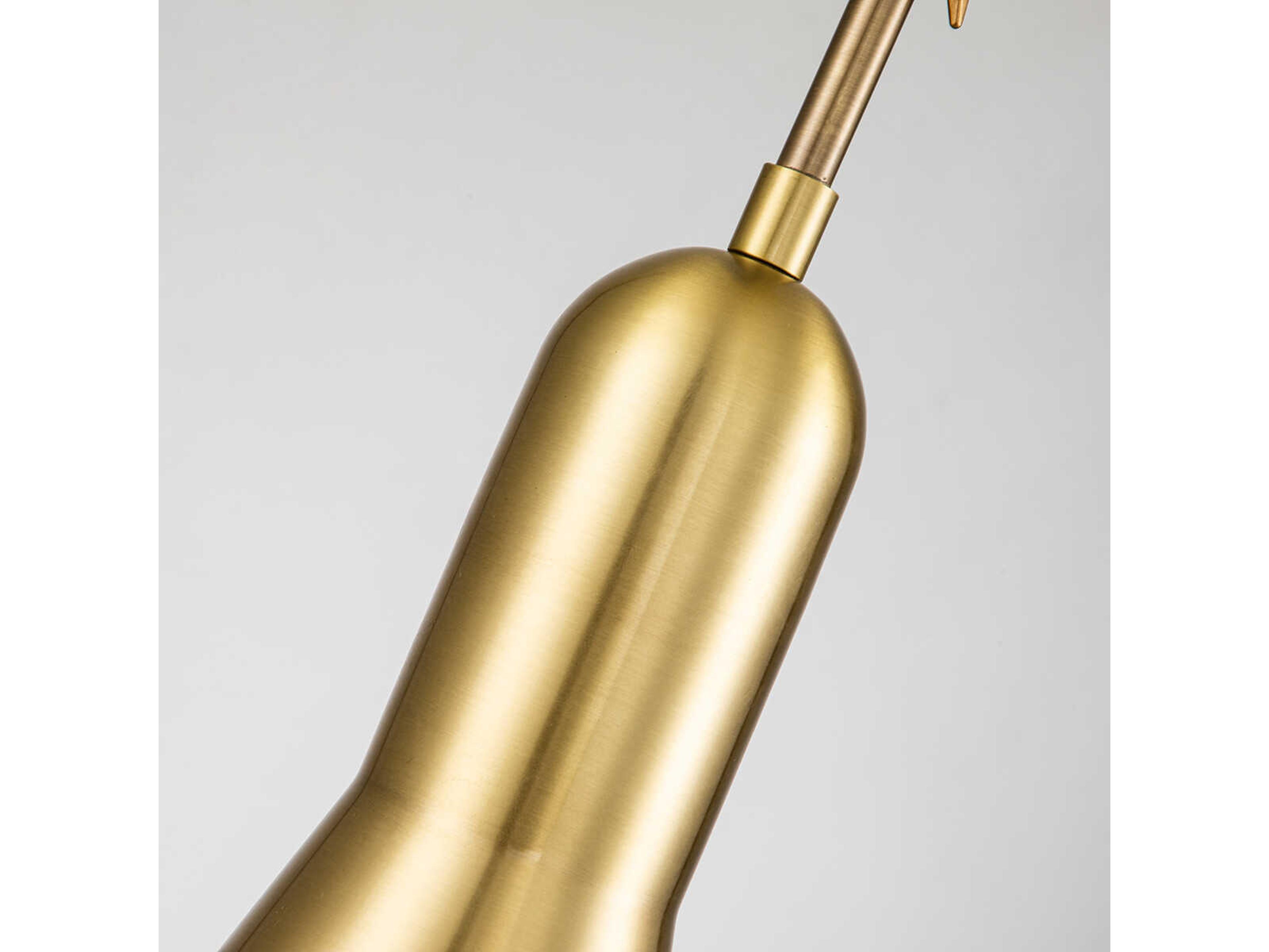Lucas McKearn Etoile 1-Light Aged Brass Mini Pendant