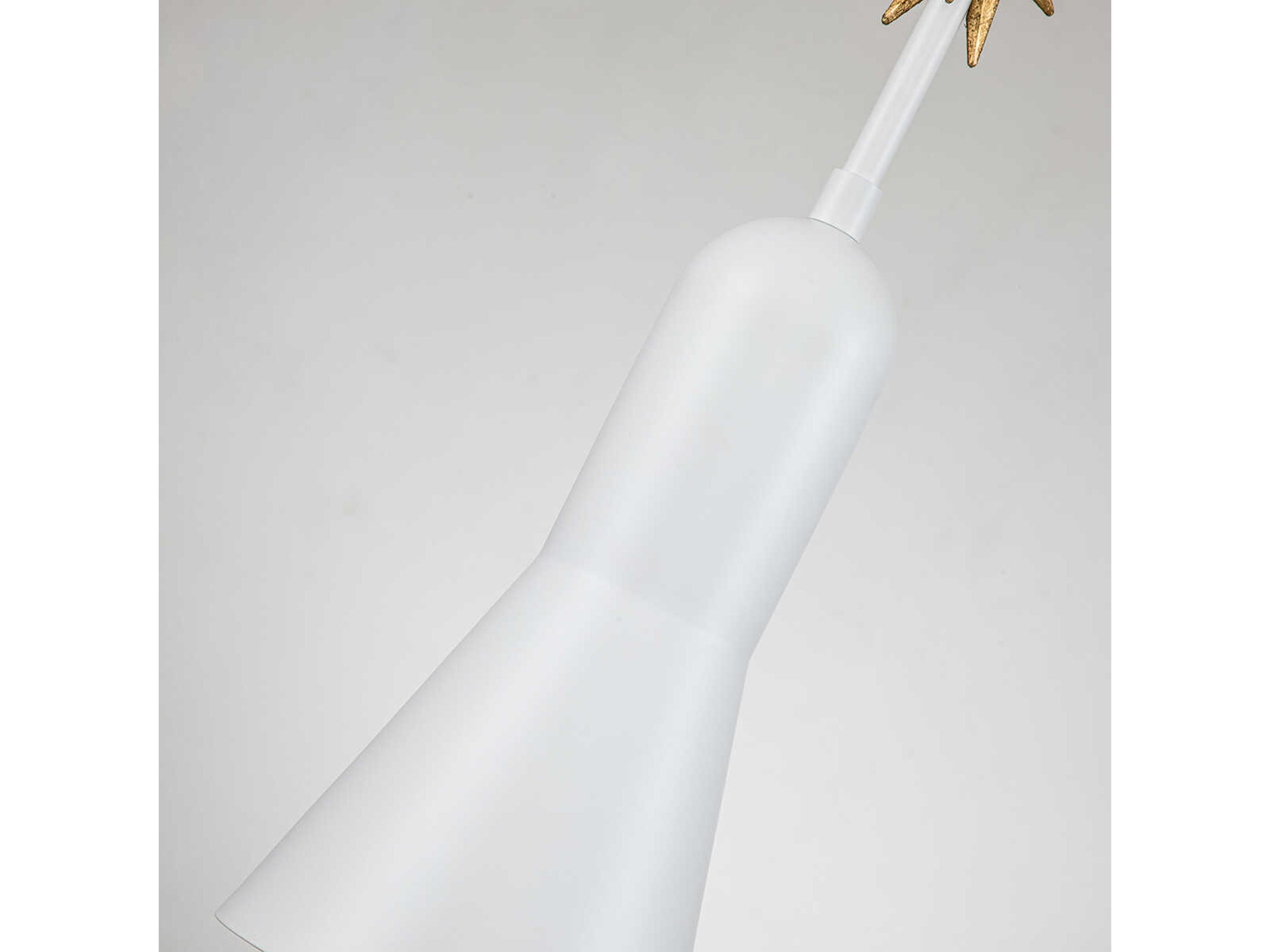 Lucas McKearn Etoile 1-Light White Mini Pendant