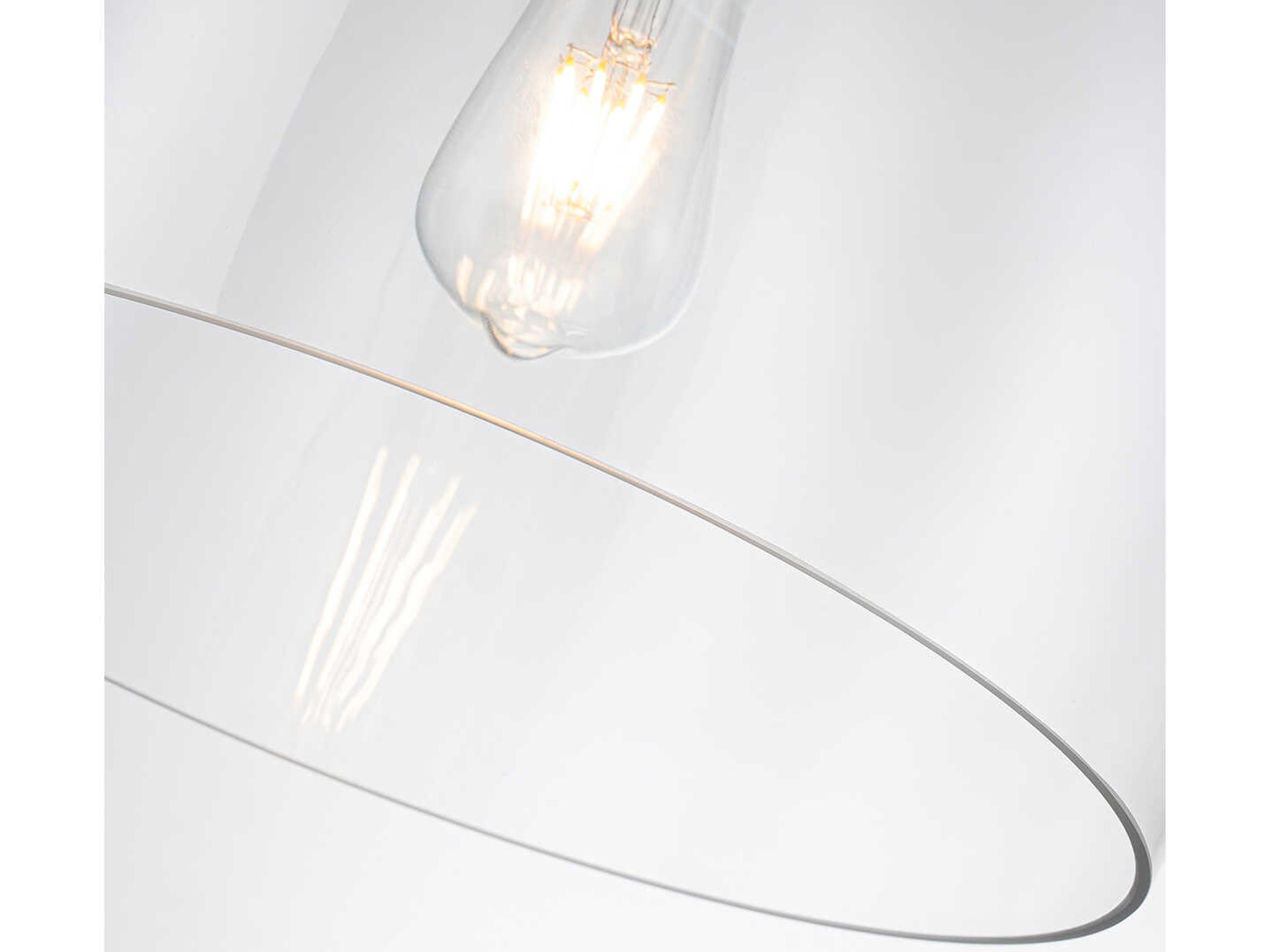 Lucas McKearn Audubon Park 1-Light Gold Dome Pendant