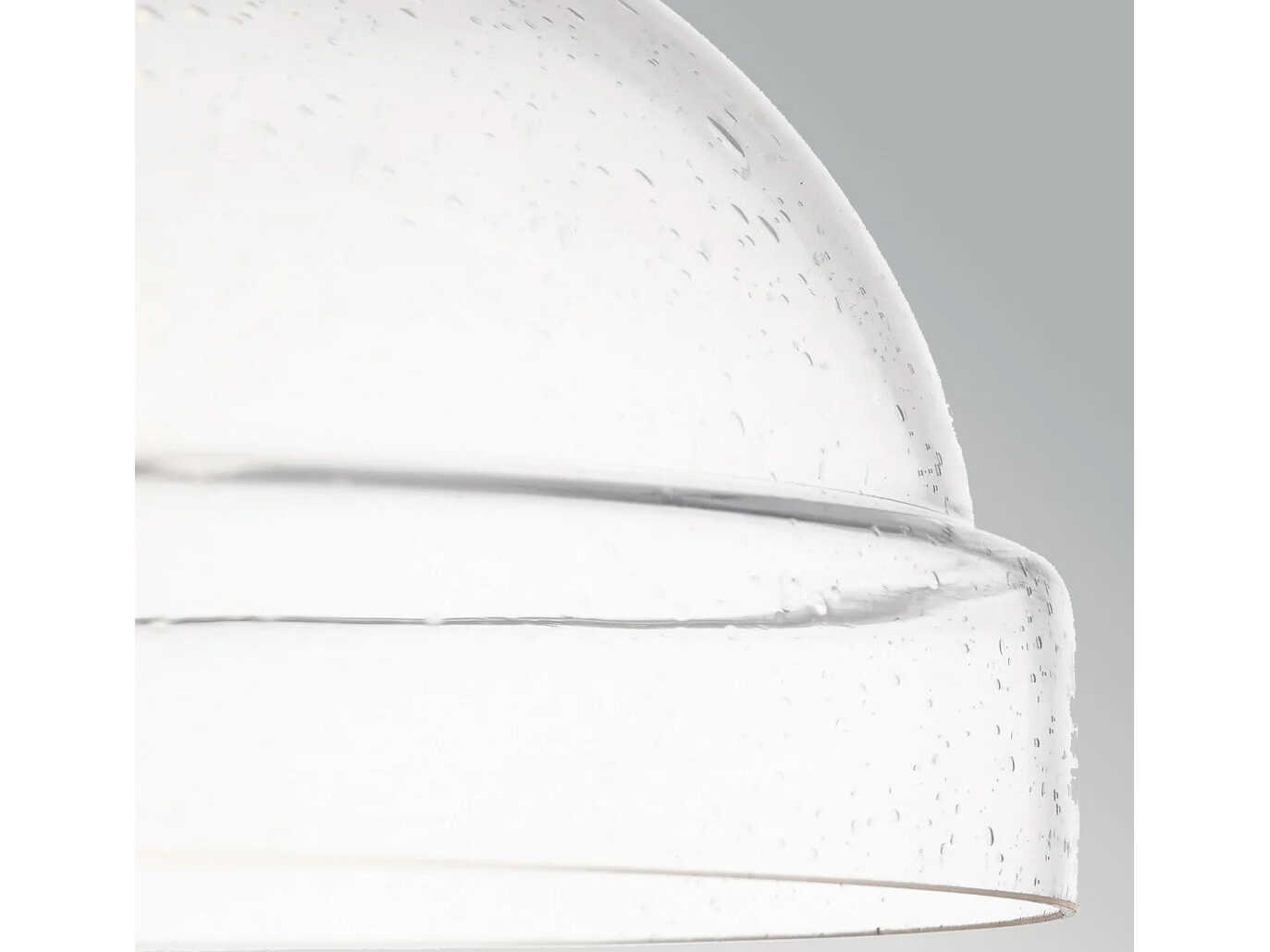 Lucas McKearn Hampton 1-Light Graphite Black Dome Pendant