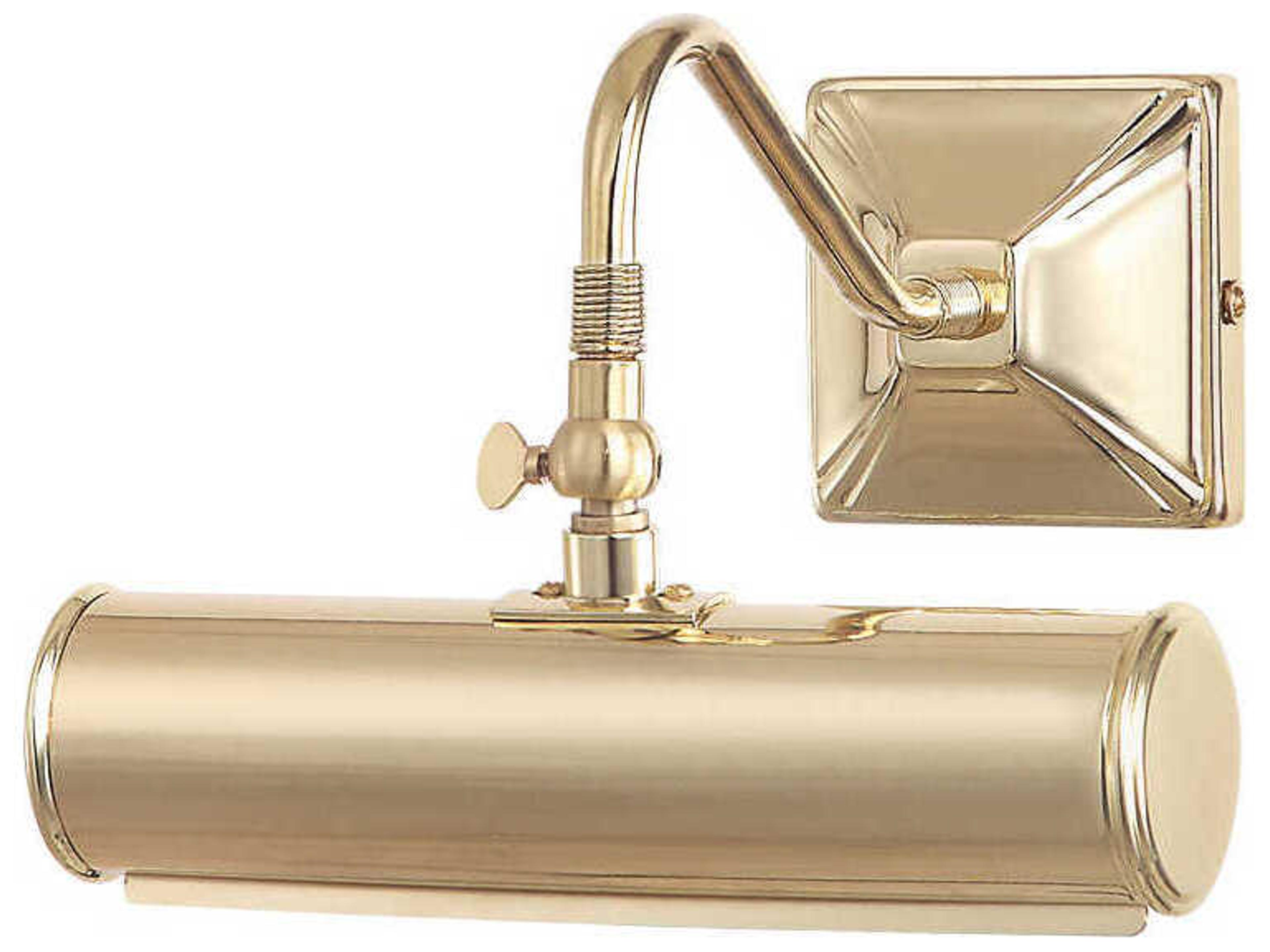 Leo 2-Light Polished Brass Picture Light