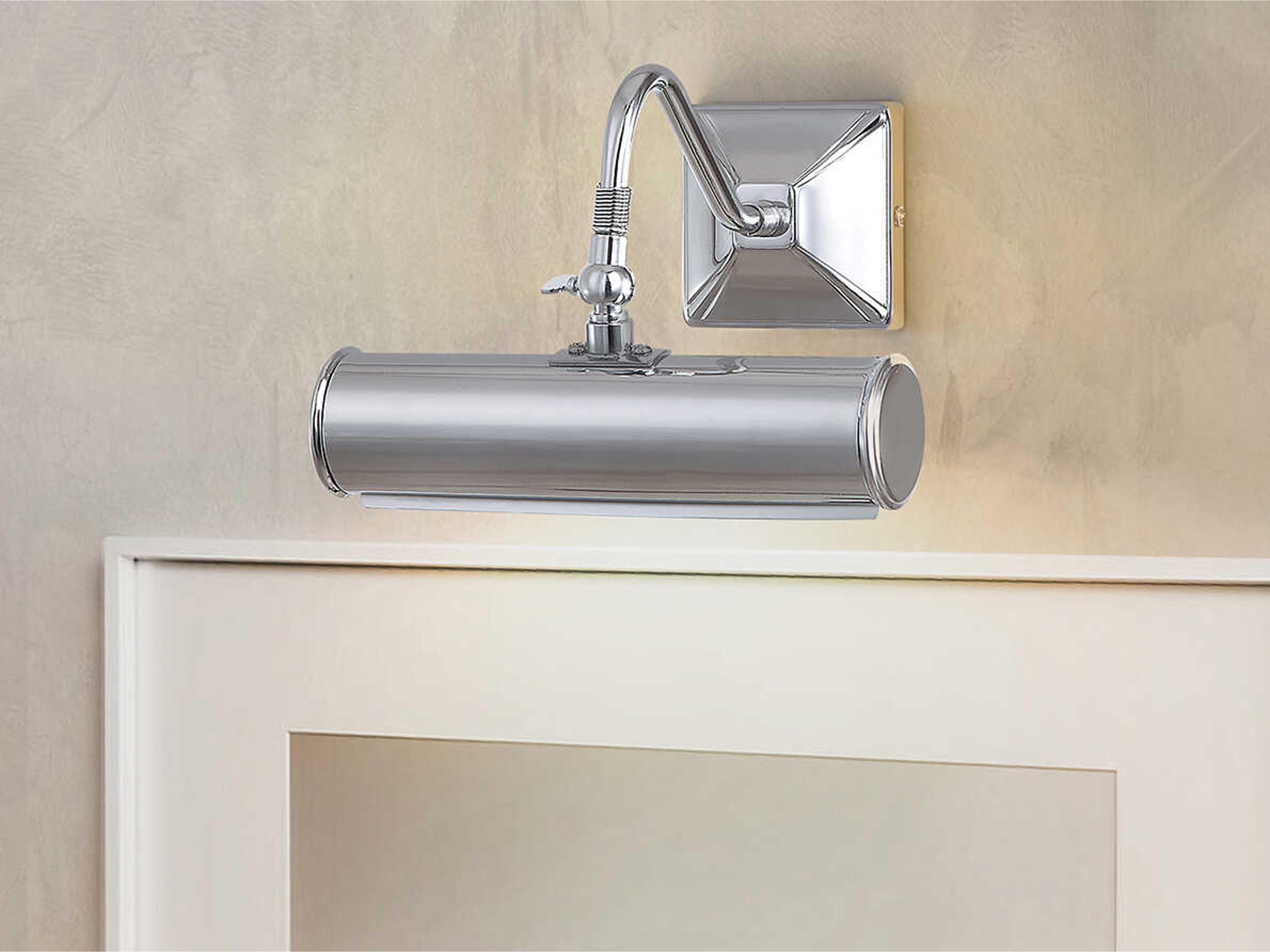 Lucas McKearn Leo 2-Light Polished Chrome Picture Light