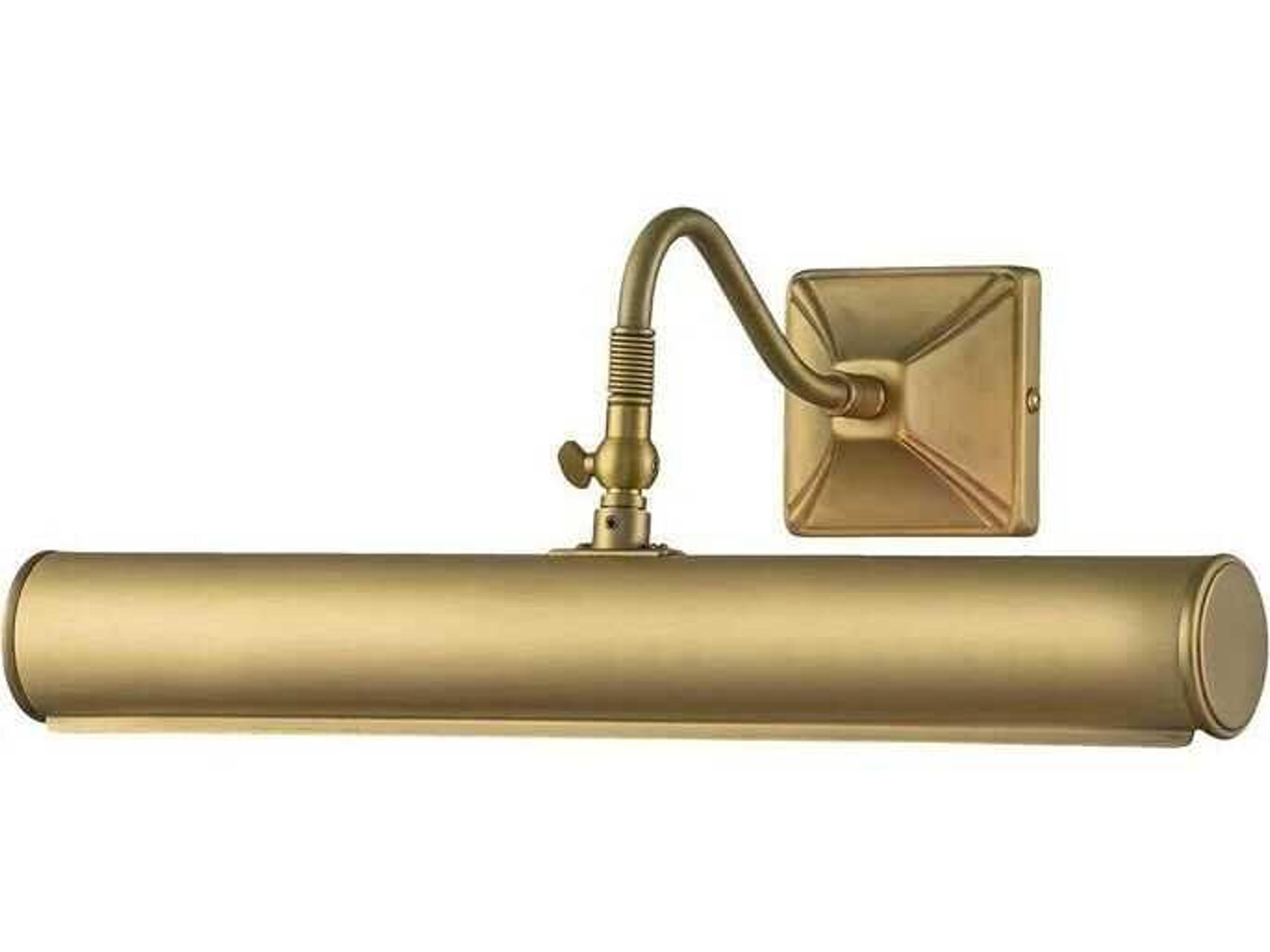 Leo 2-Light Aged Brass Traditional Picture Light