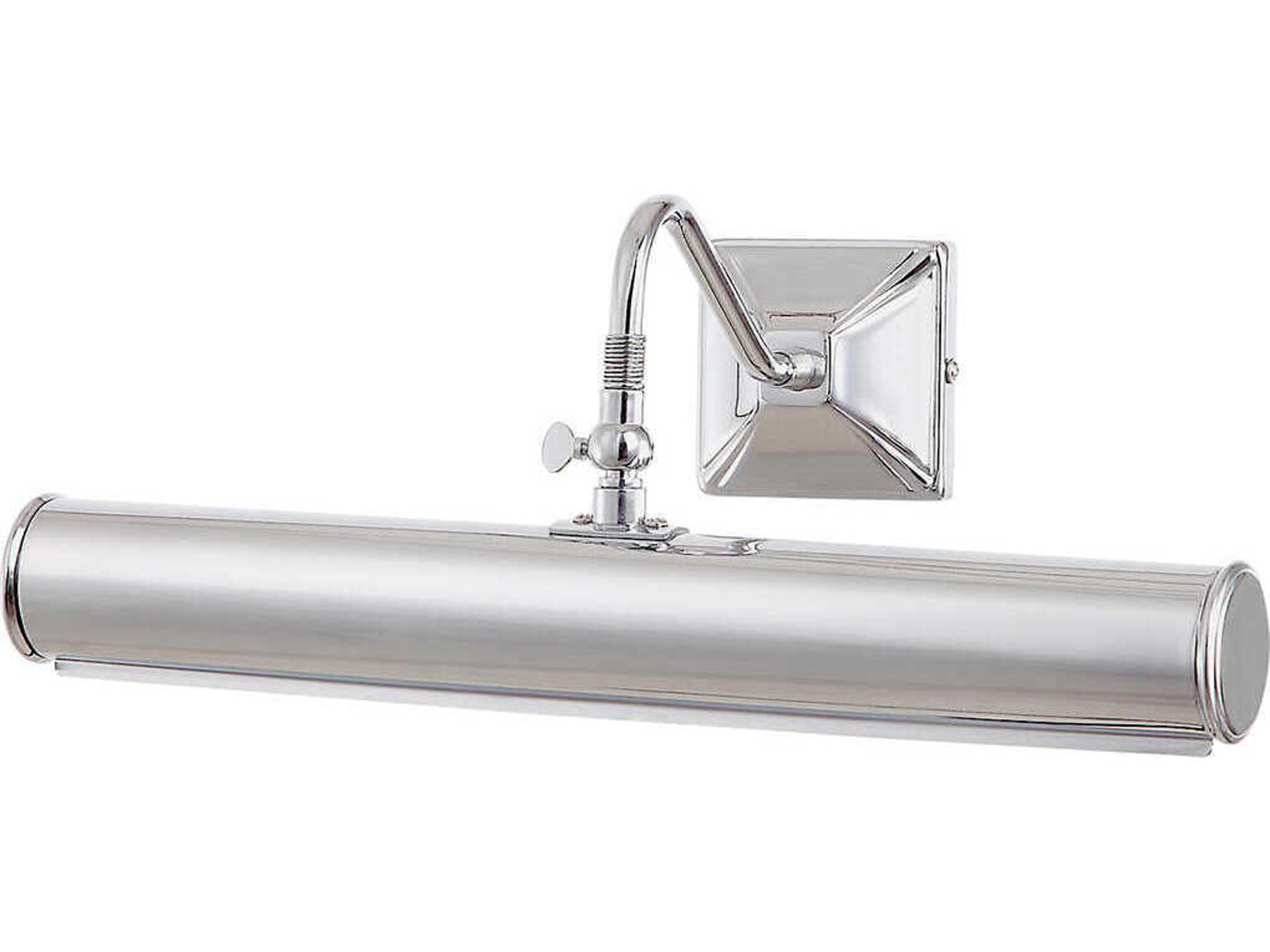 Leo 2-Light Polished Chrome Picture Light