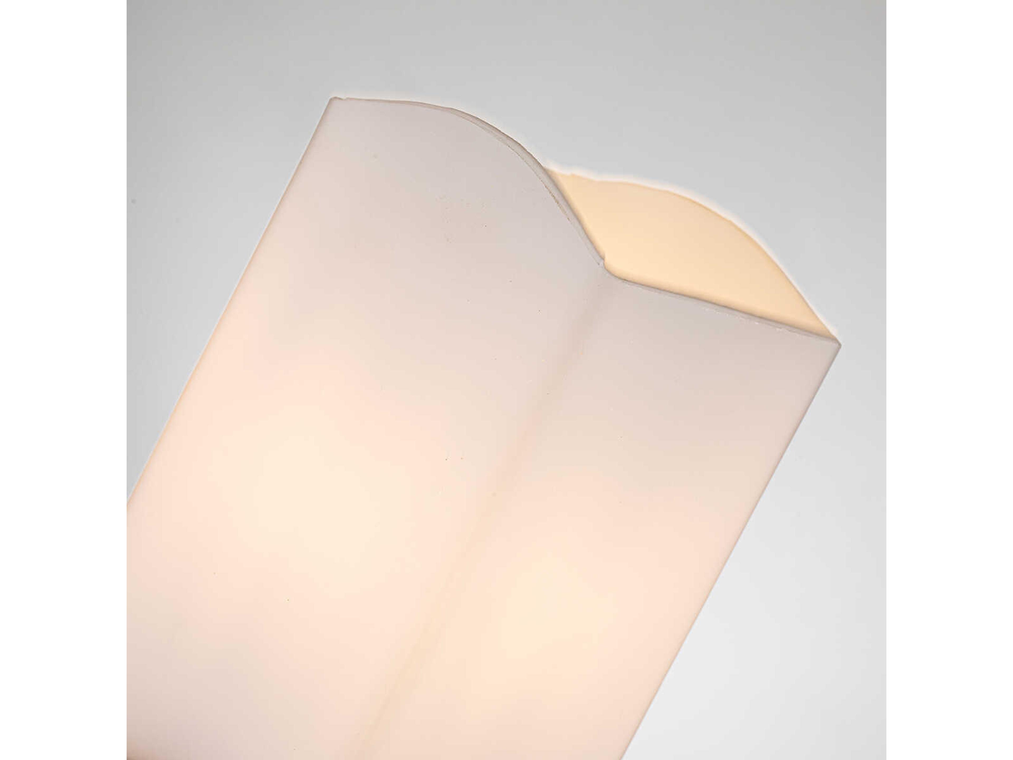 Lucas McKearn Elan 2-Light Gold Leaf Glass Wall Sconce