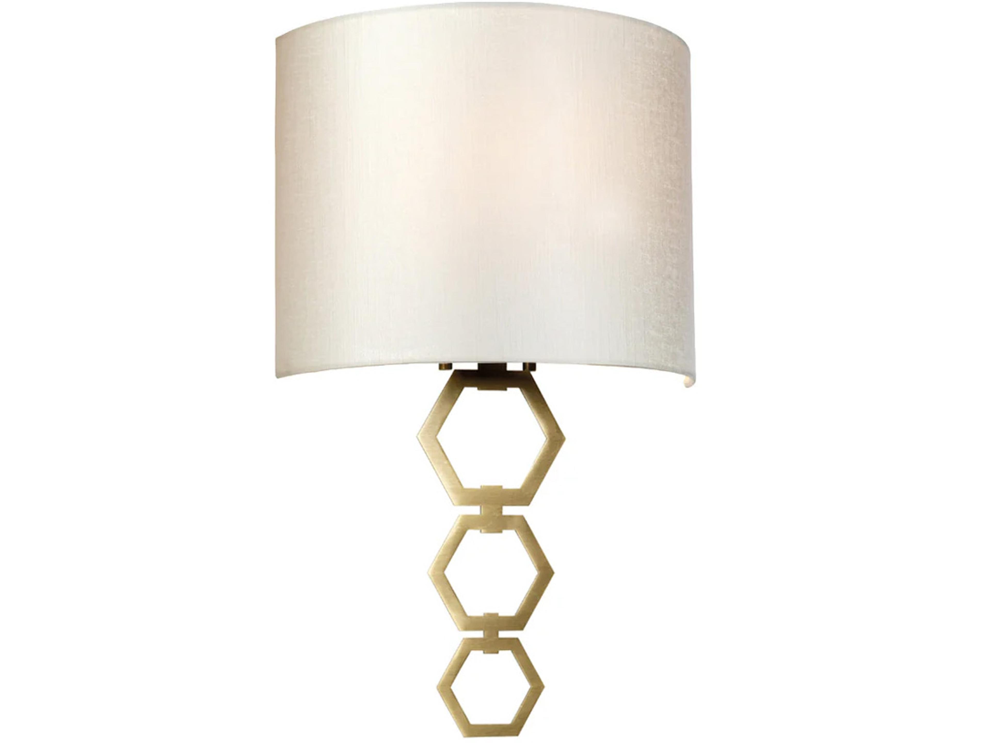 Clark 1-Light Aged Brass Wall Sconce
