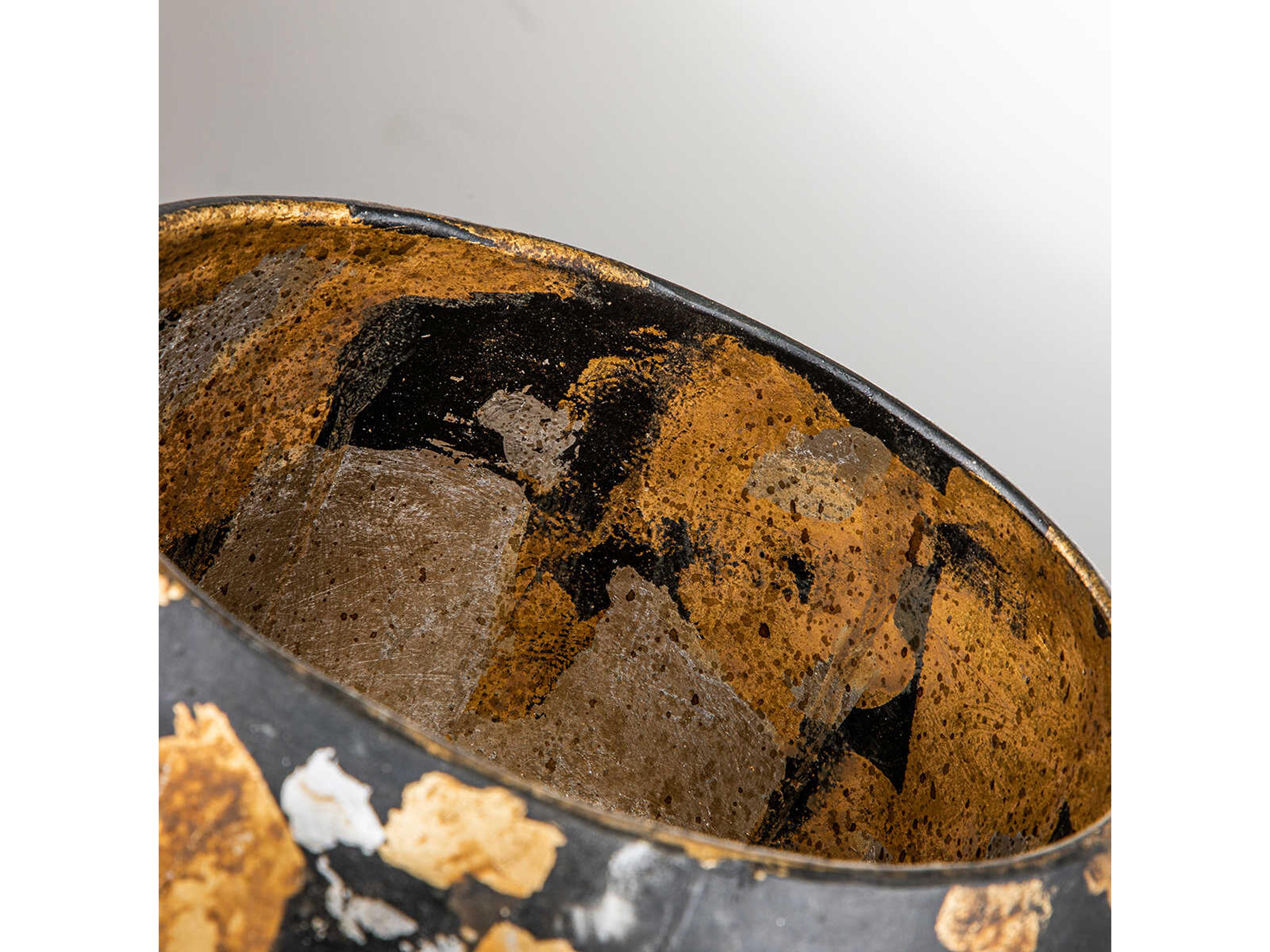 Lucas McKearn Arnaud Gold Leaf Decorative Bowl