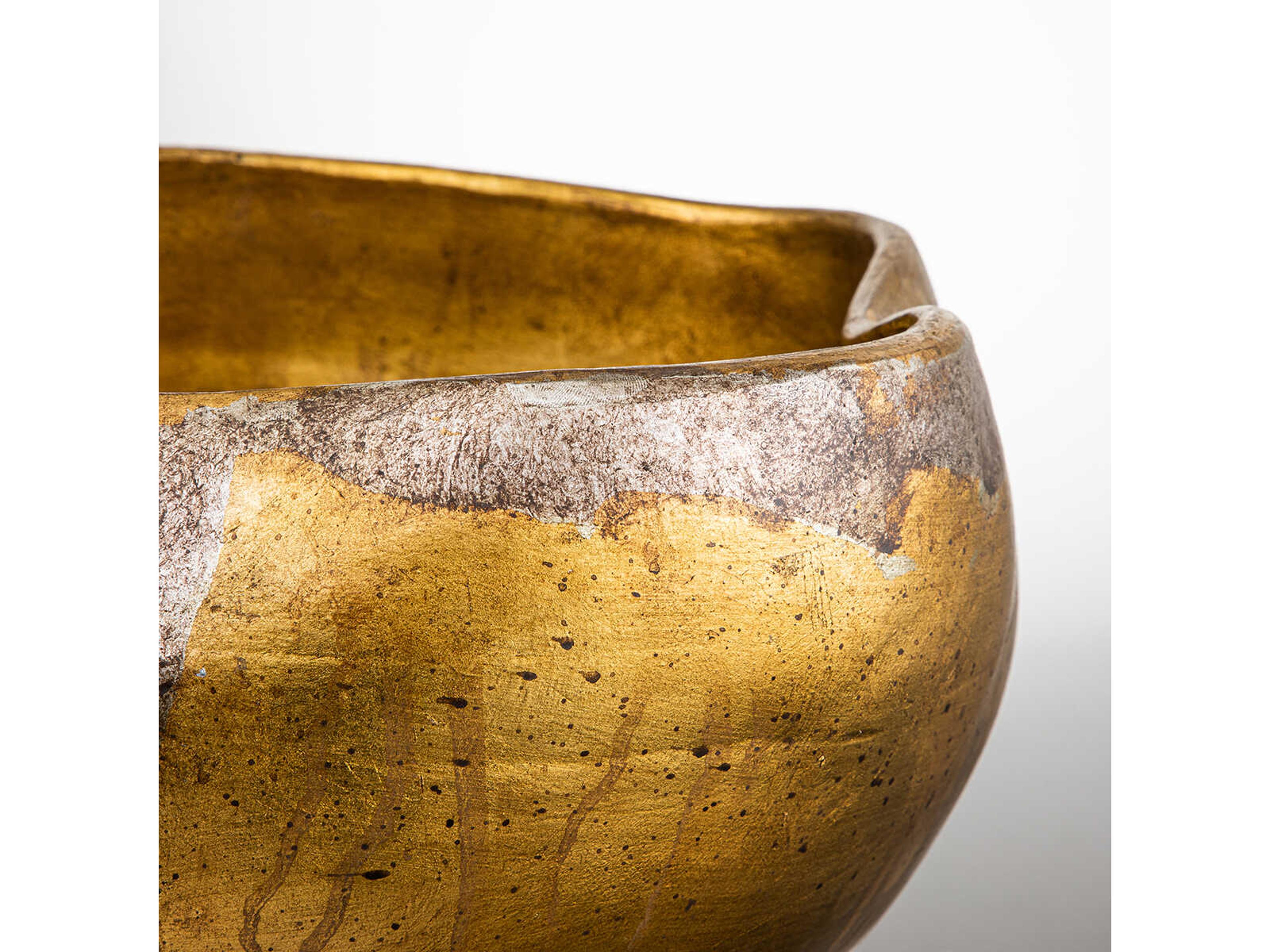 Lucas McKearn Annunciation Gold Leaf Decorative Bowl