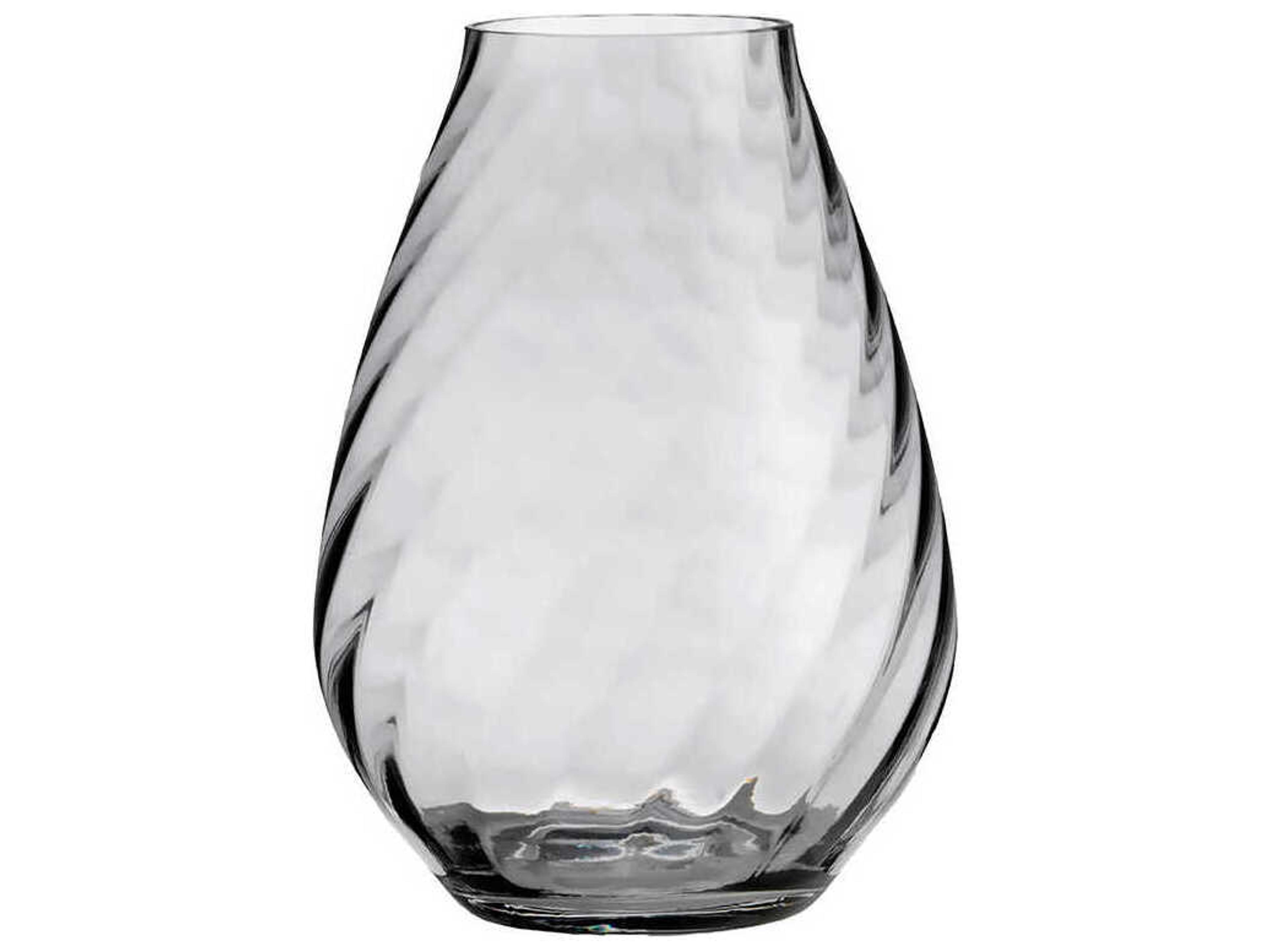 Lena Smoke 8" Vase