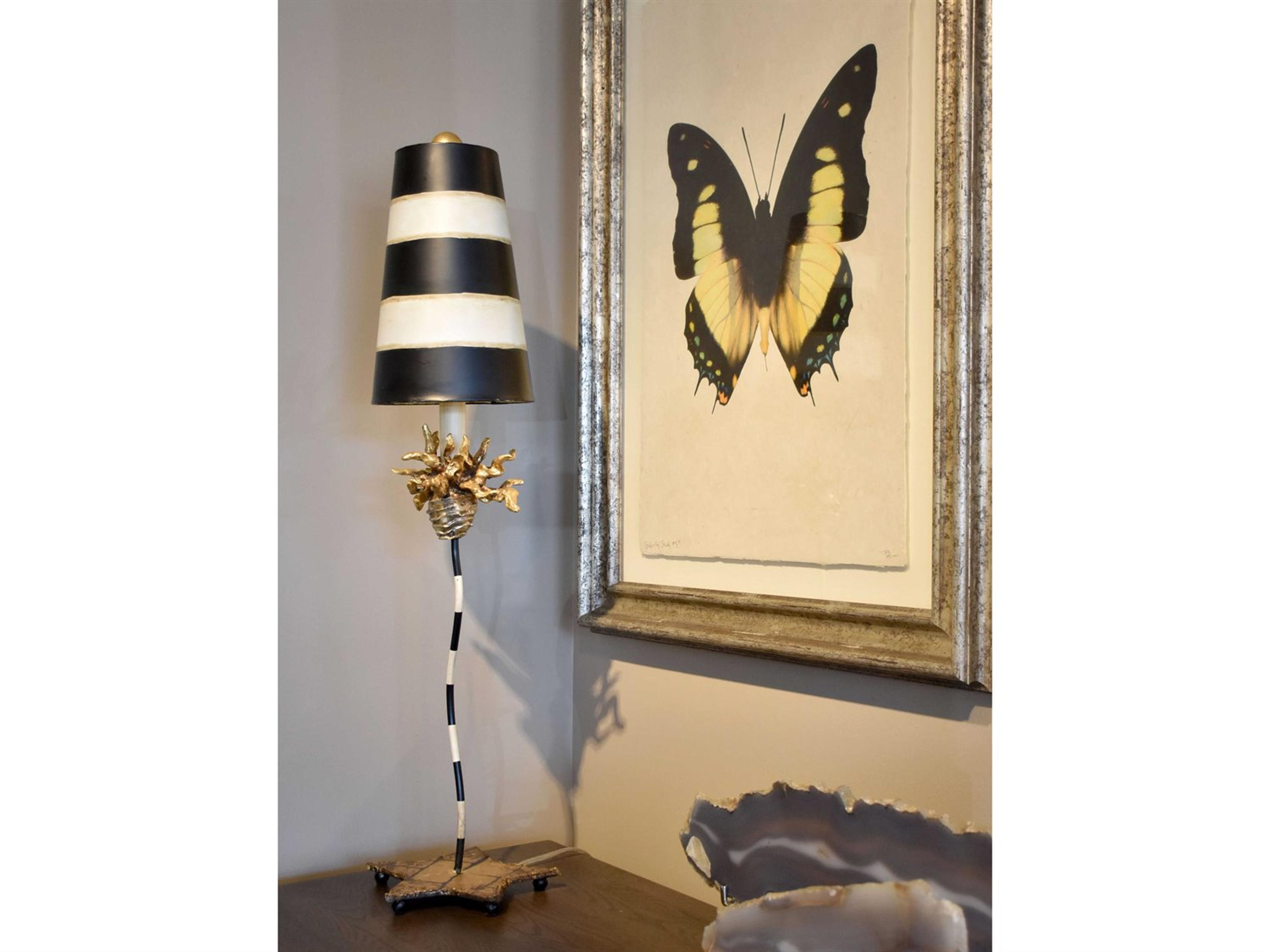 Lucas McKearn La Fleur Black Buffet Lamp