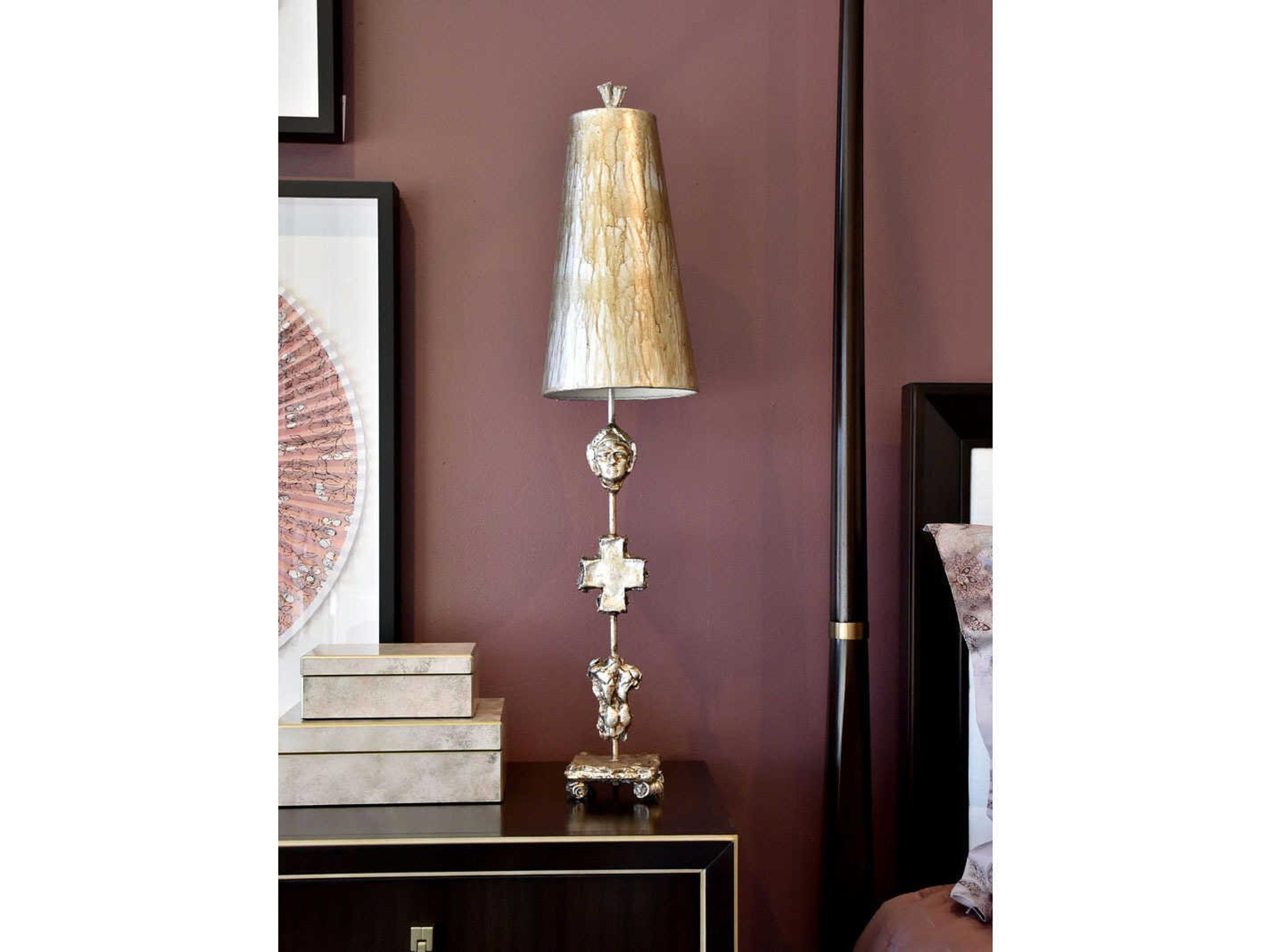 Lucas McKearn Fragment Silver Buffet Lamp