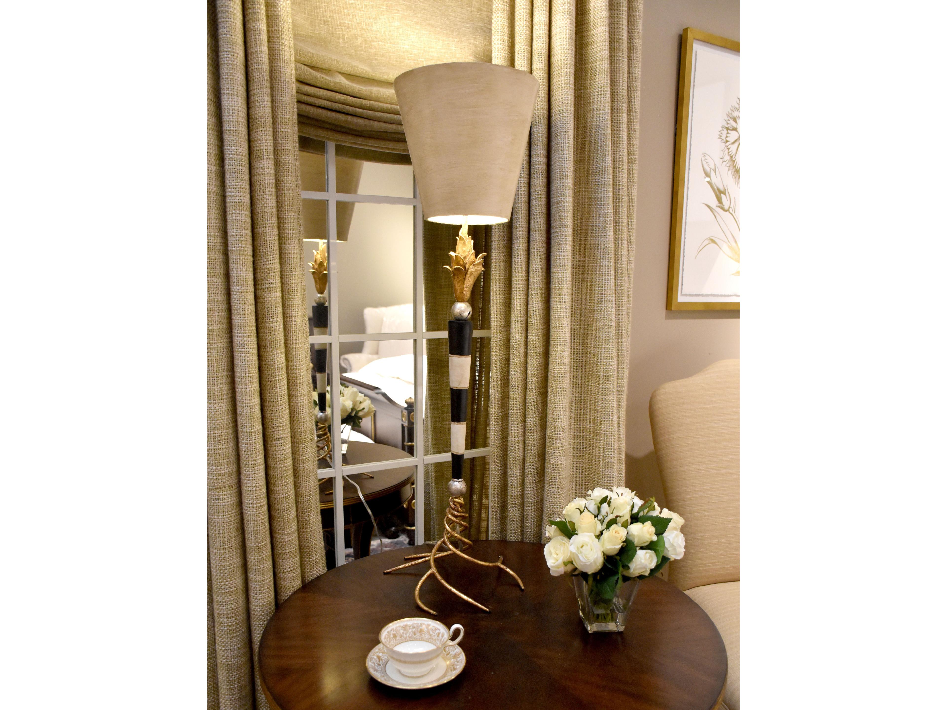 Lucas McKearn Flambeau Black Buffet Lamp