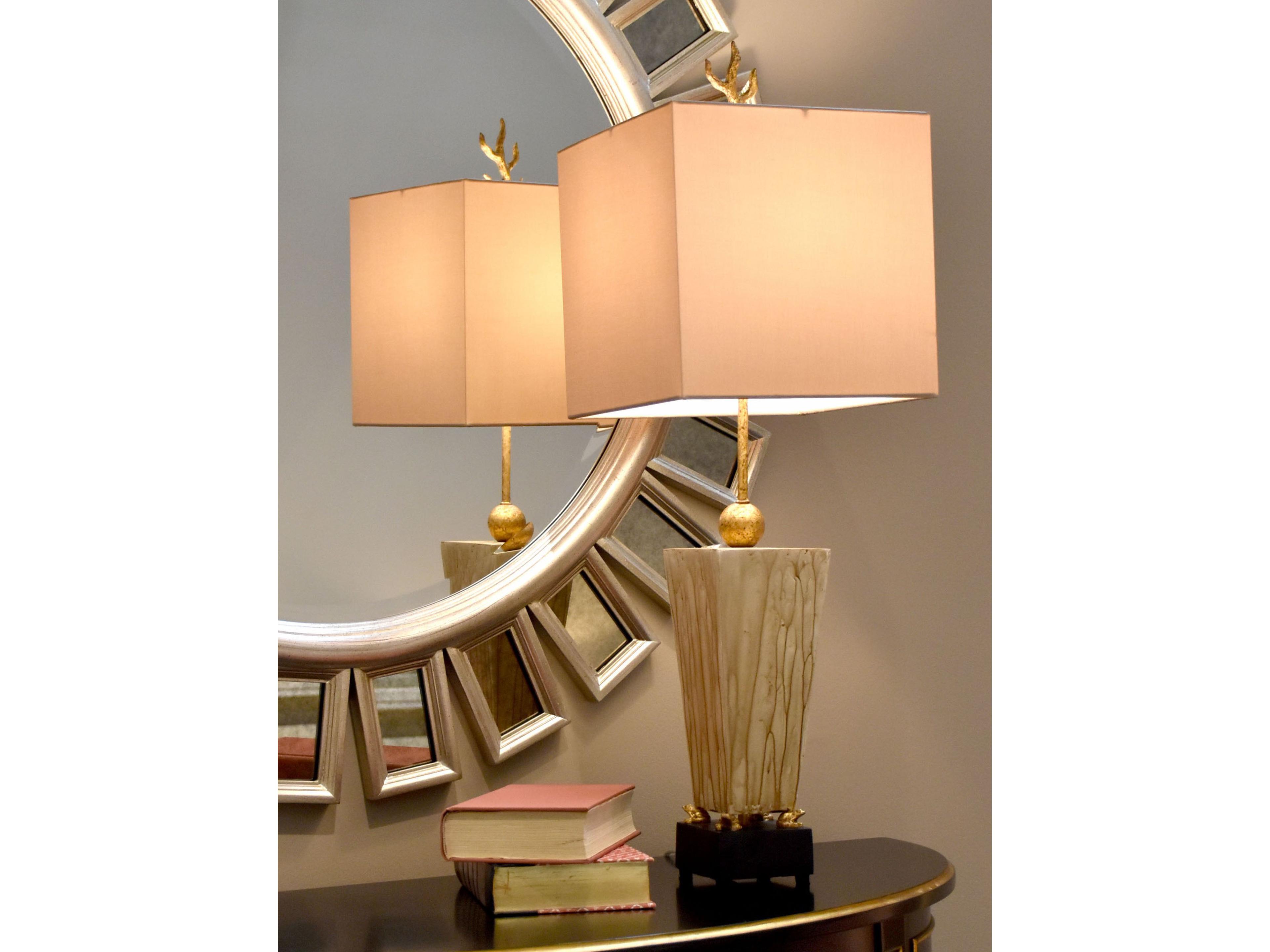 Lucas McKearn Grenouille Black Umber Brown Buffet Lamp