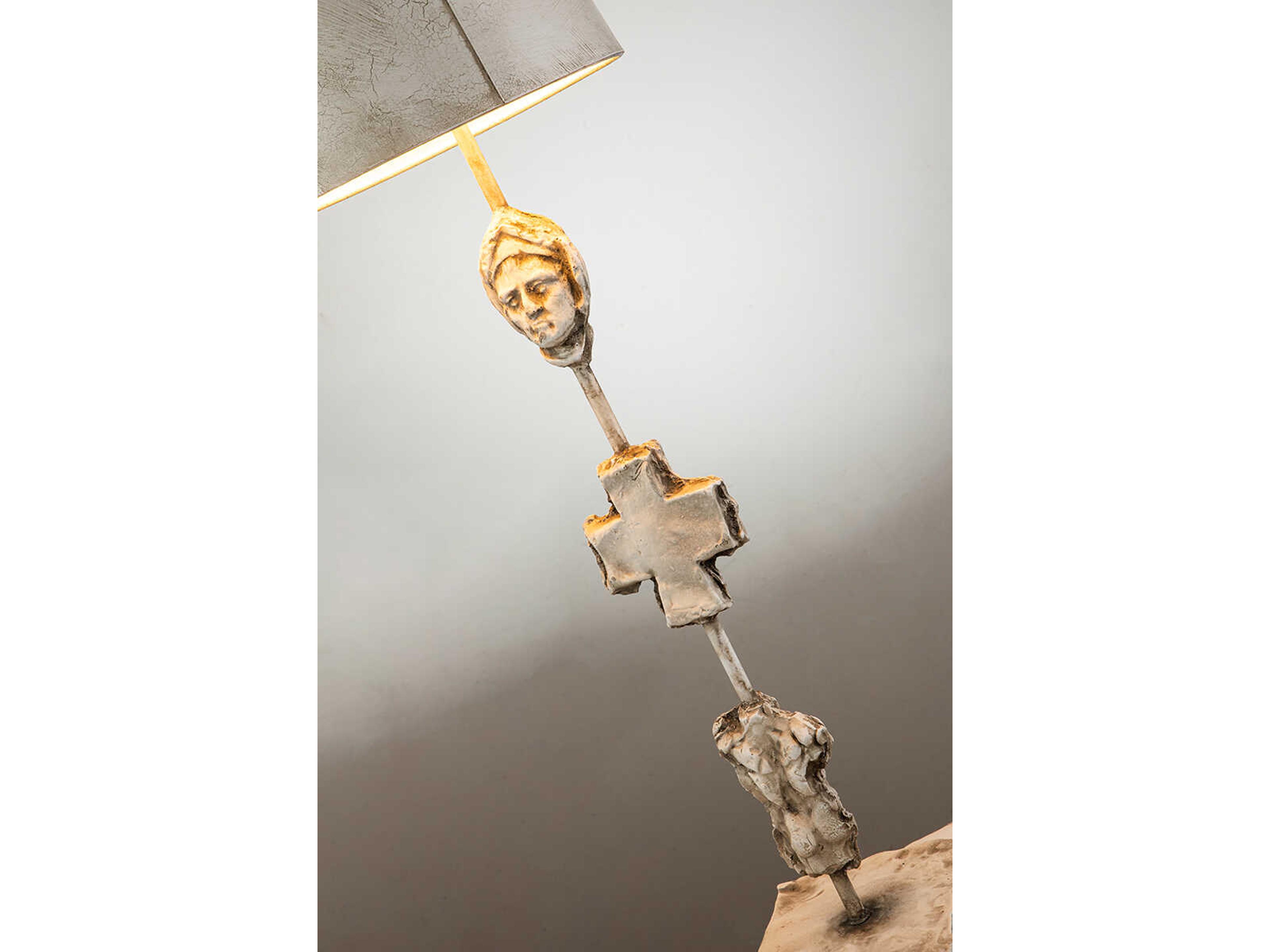 Lucas McKearn Fragment Bone White Paper Buffet Lamp