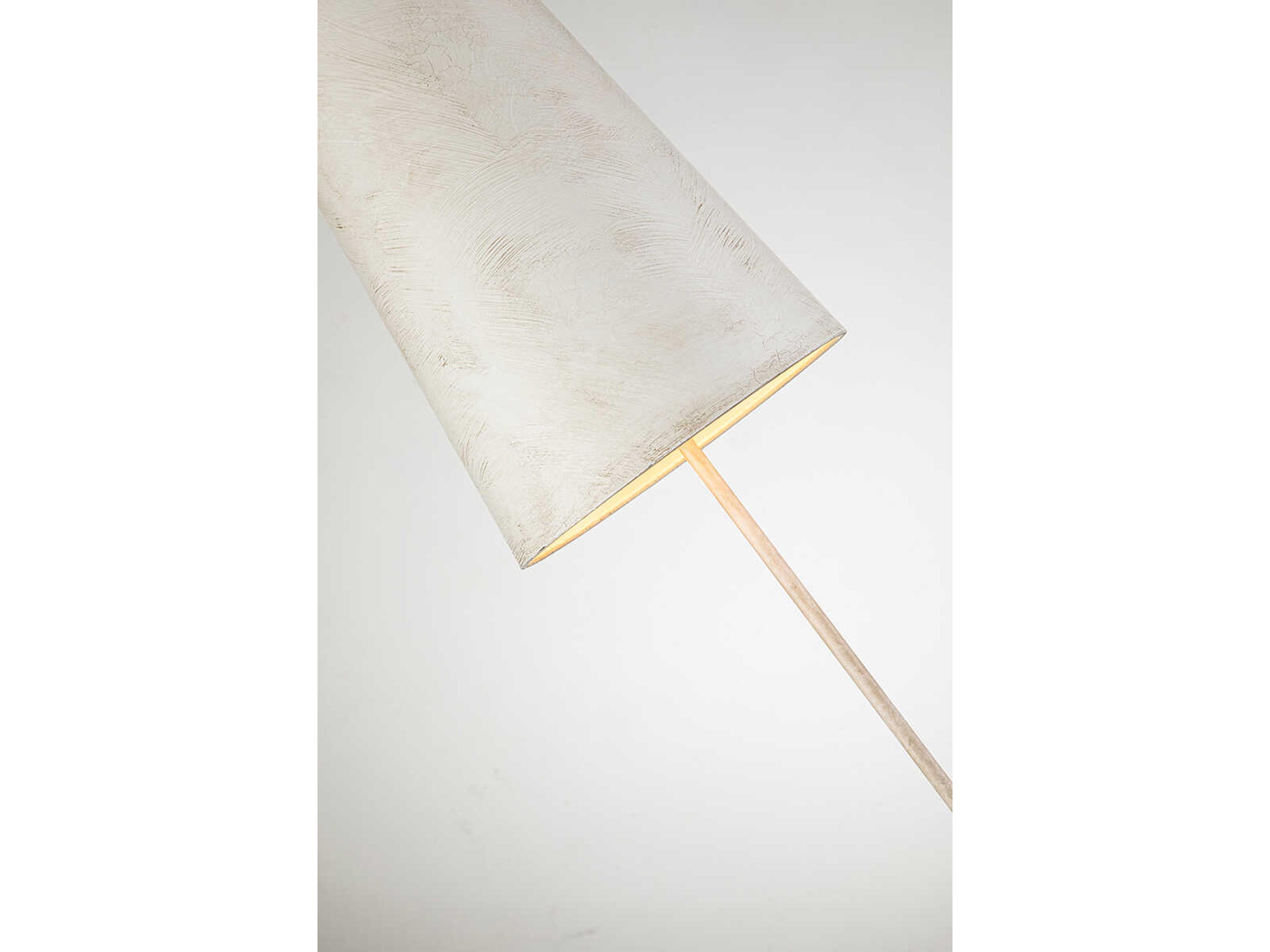 Lucas McKearn Swirl Bone White Paper Buffet Lamp