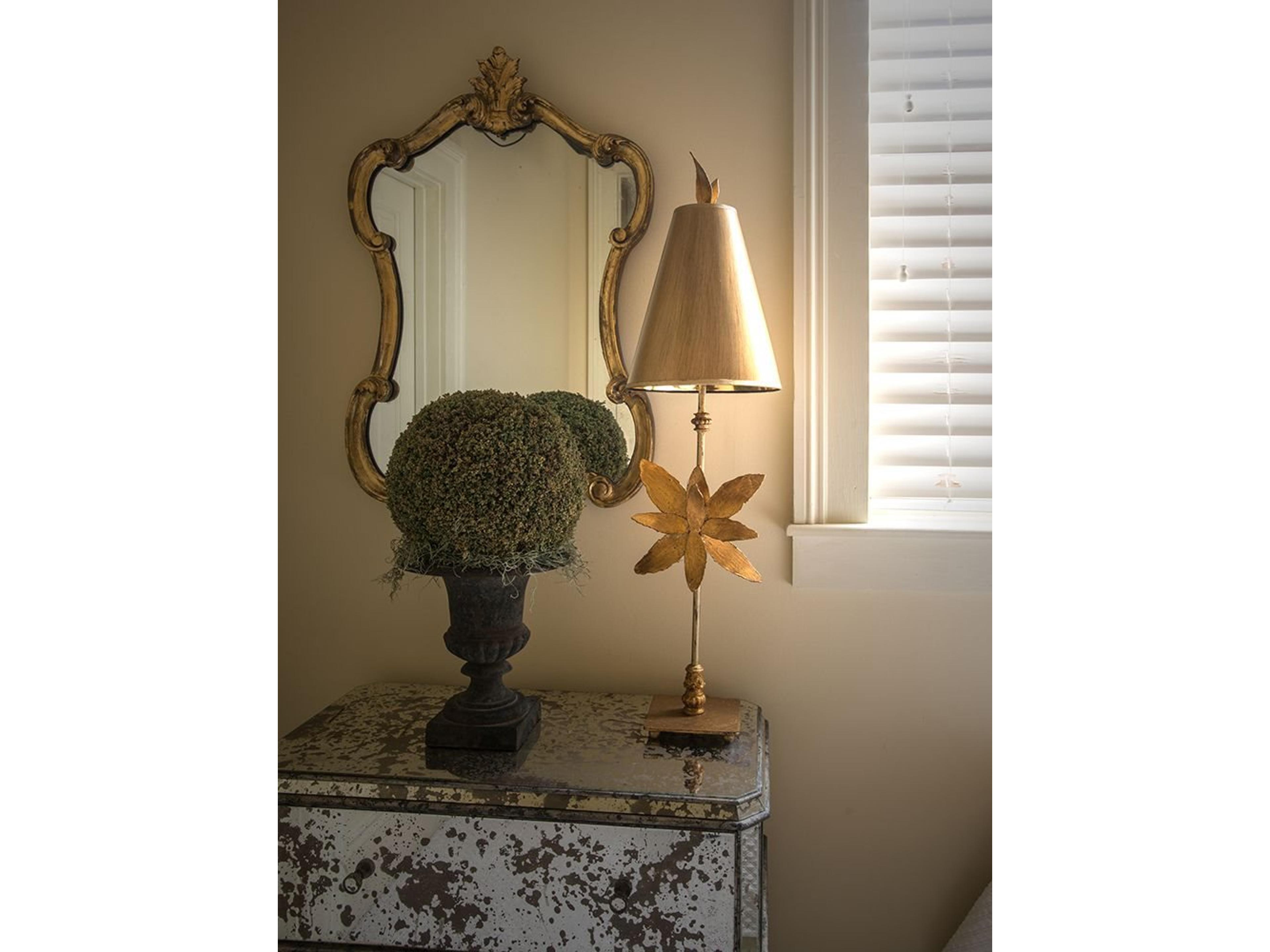 Lucas McKearn Azalea Gold Buffet Lamp