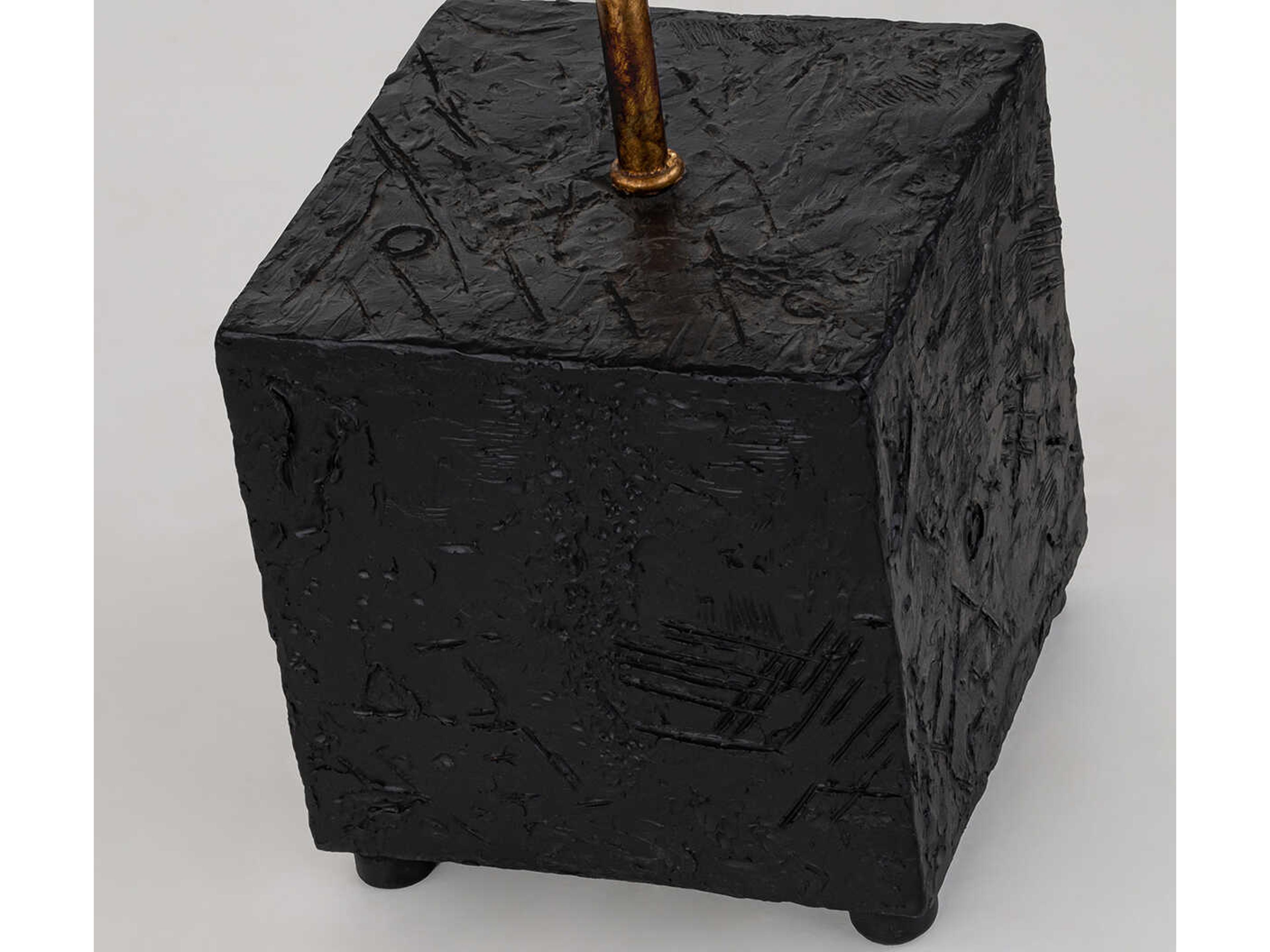 Lucas McKearn Coral Gold White Paper Buffet Lamp