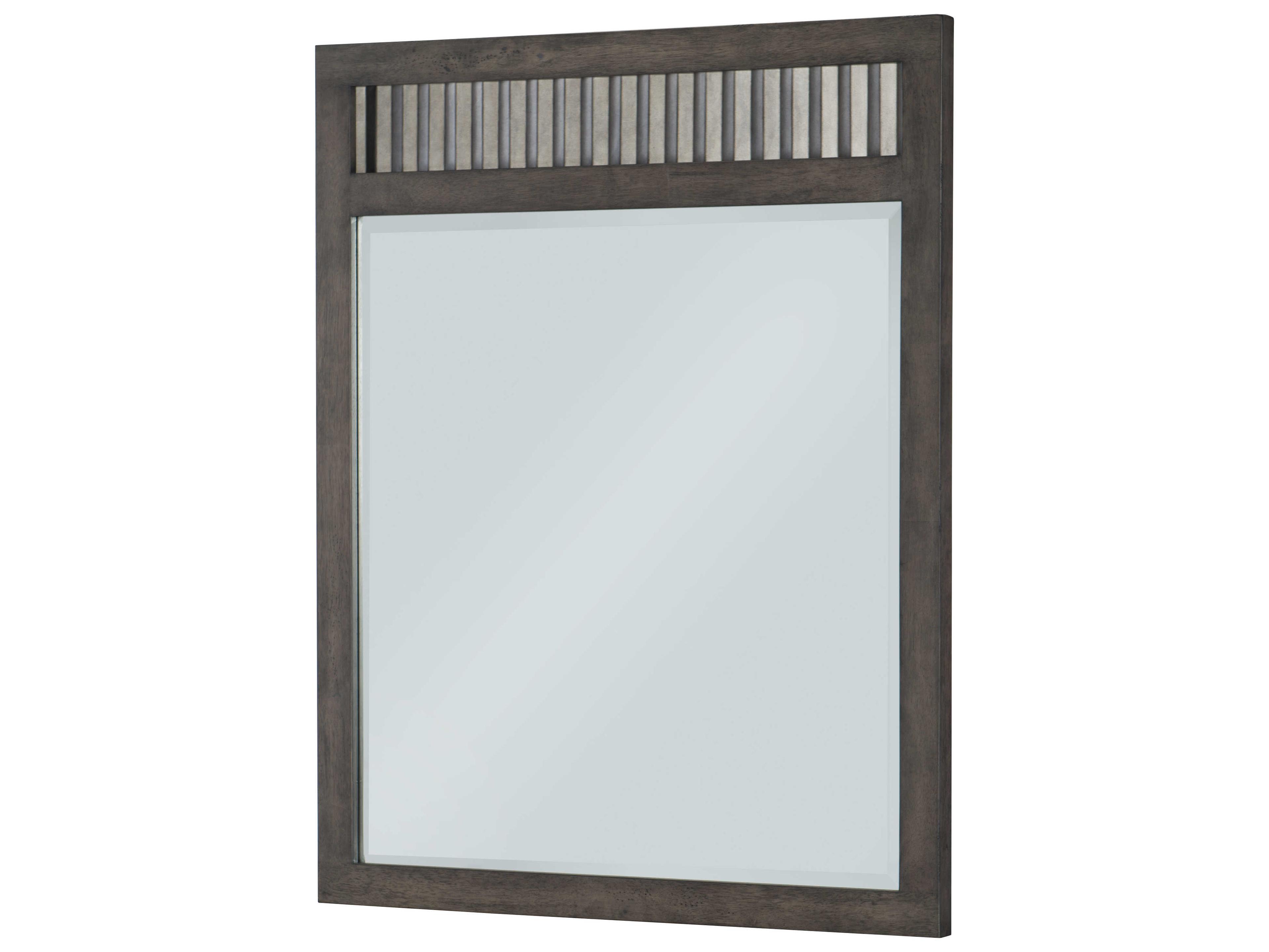 Bunkhouse Aged Barnwood Dresser Mirror Vertical