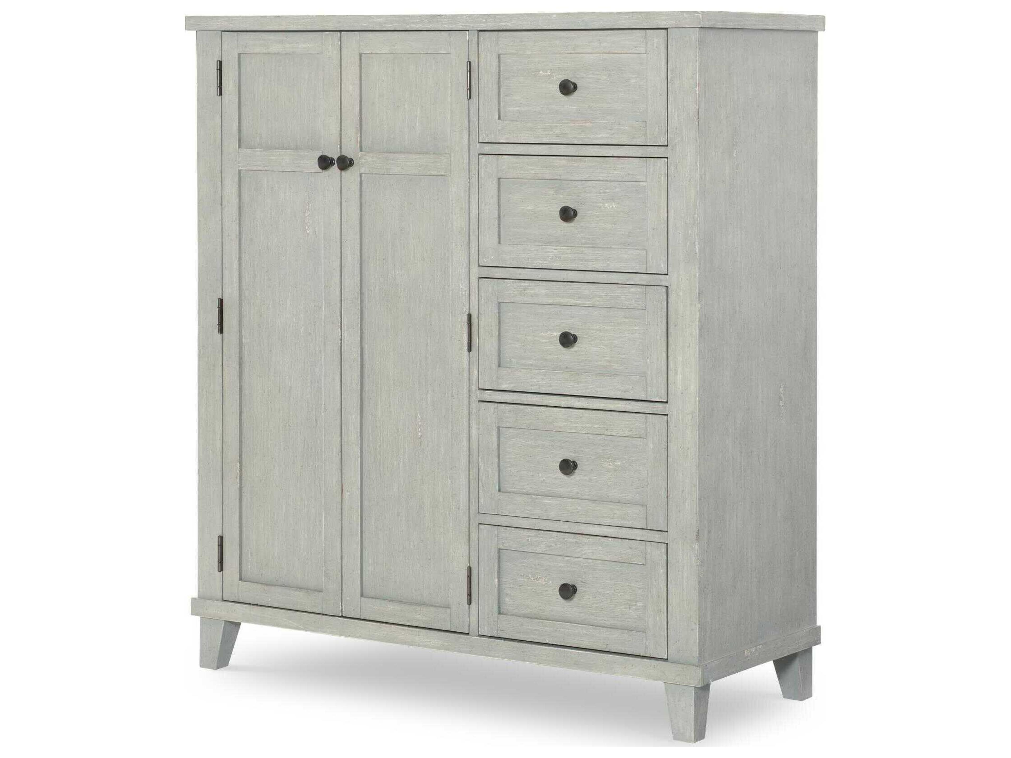 Xxxs And Ooos Bellflower Gray Hardwood Accent Chest
