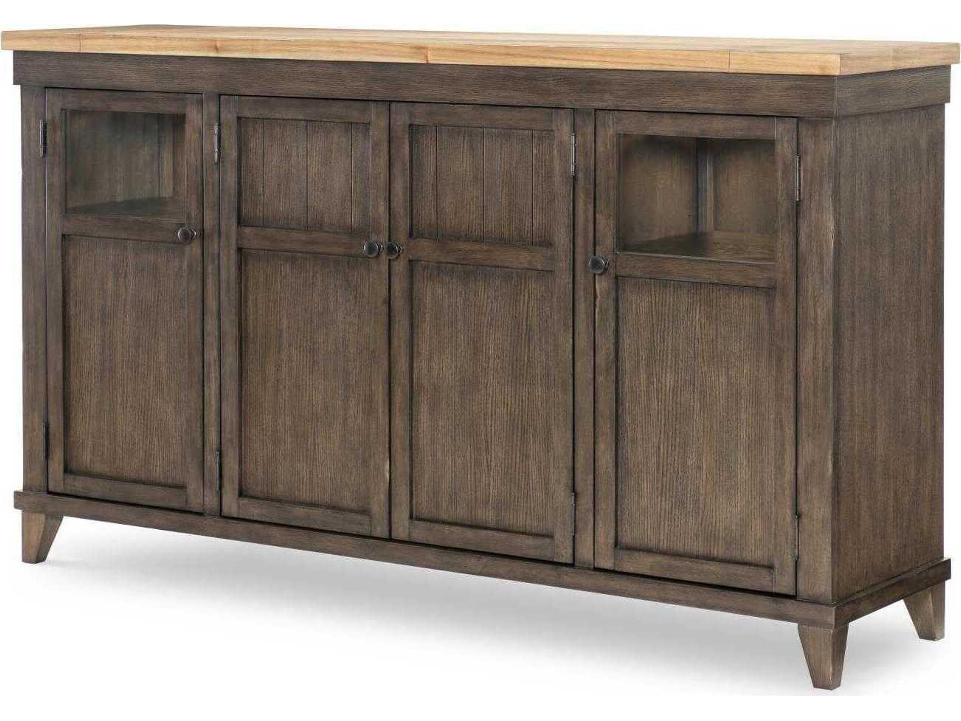 Xxxs And Ooos 72" Hardwood Amber Cocoa Sideboard