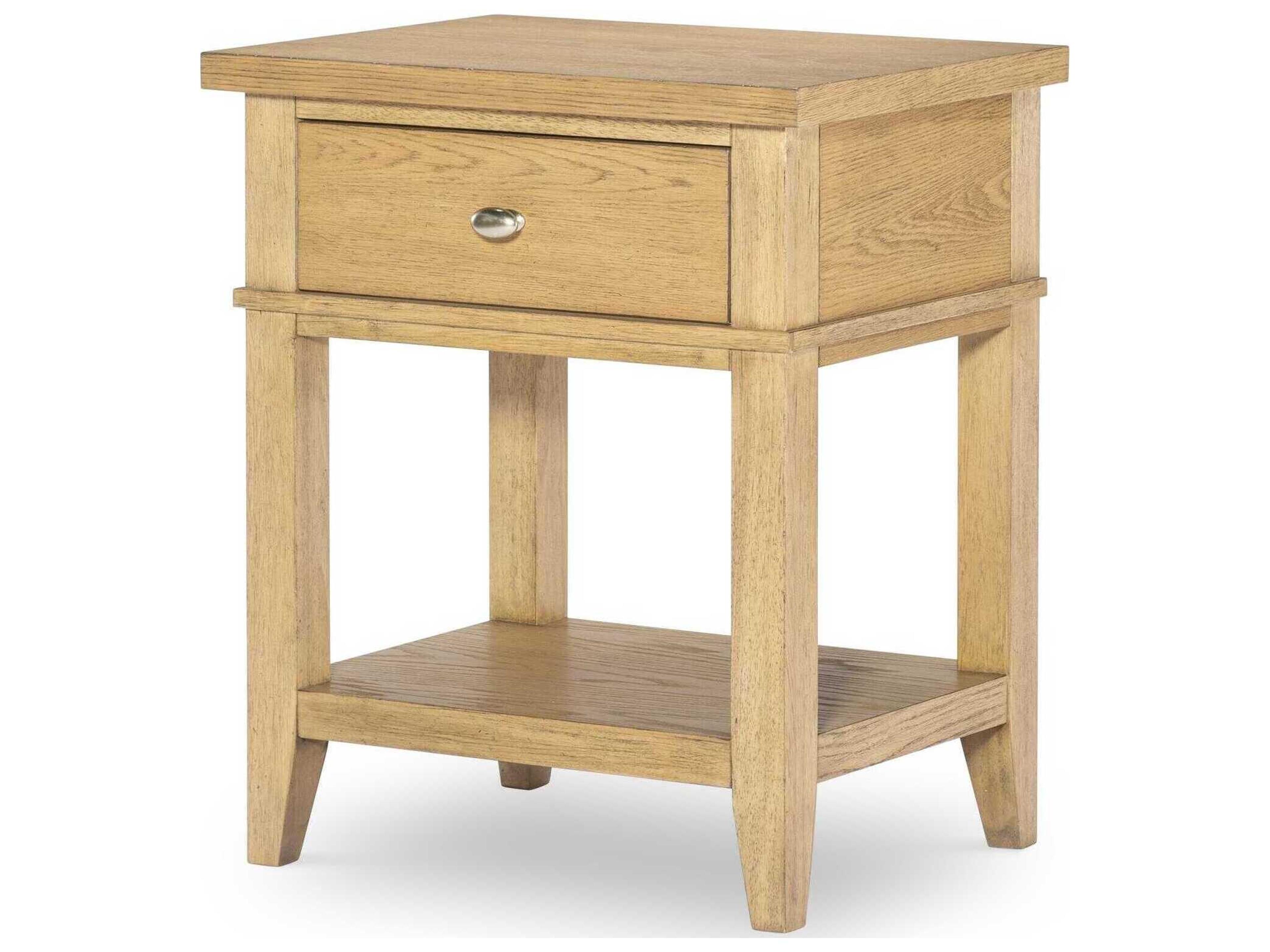 Todays Traditions 1-Drawer Brown Hardwood Nightstand