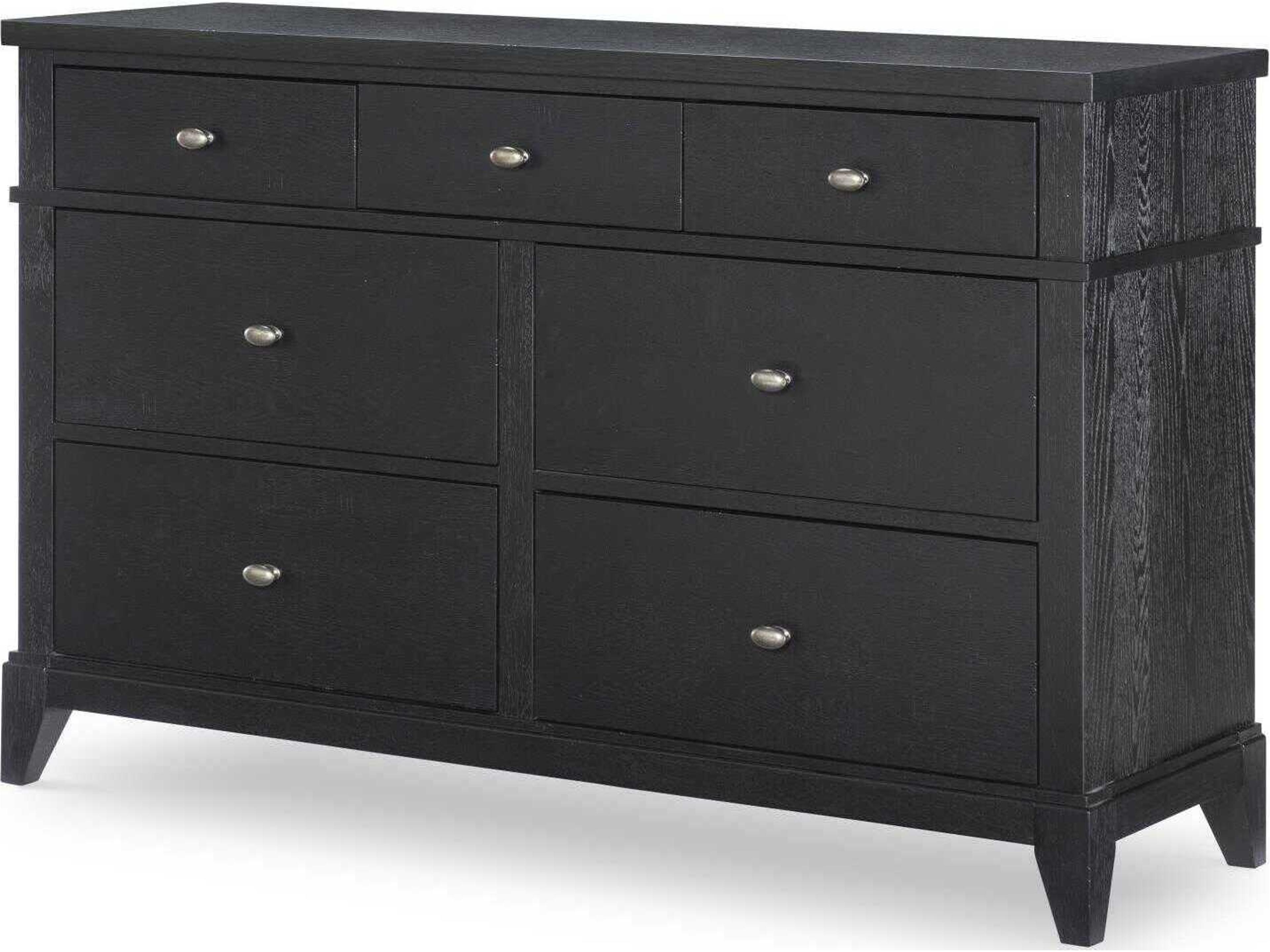 Todays Traditions 7-Drawers Hardwood Double Dresser