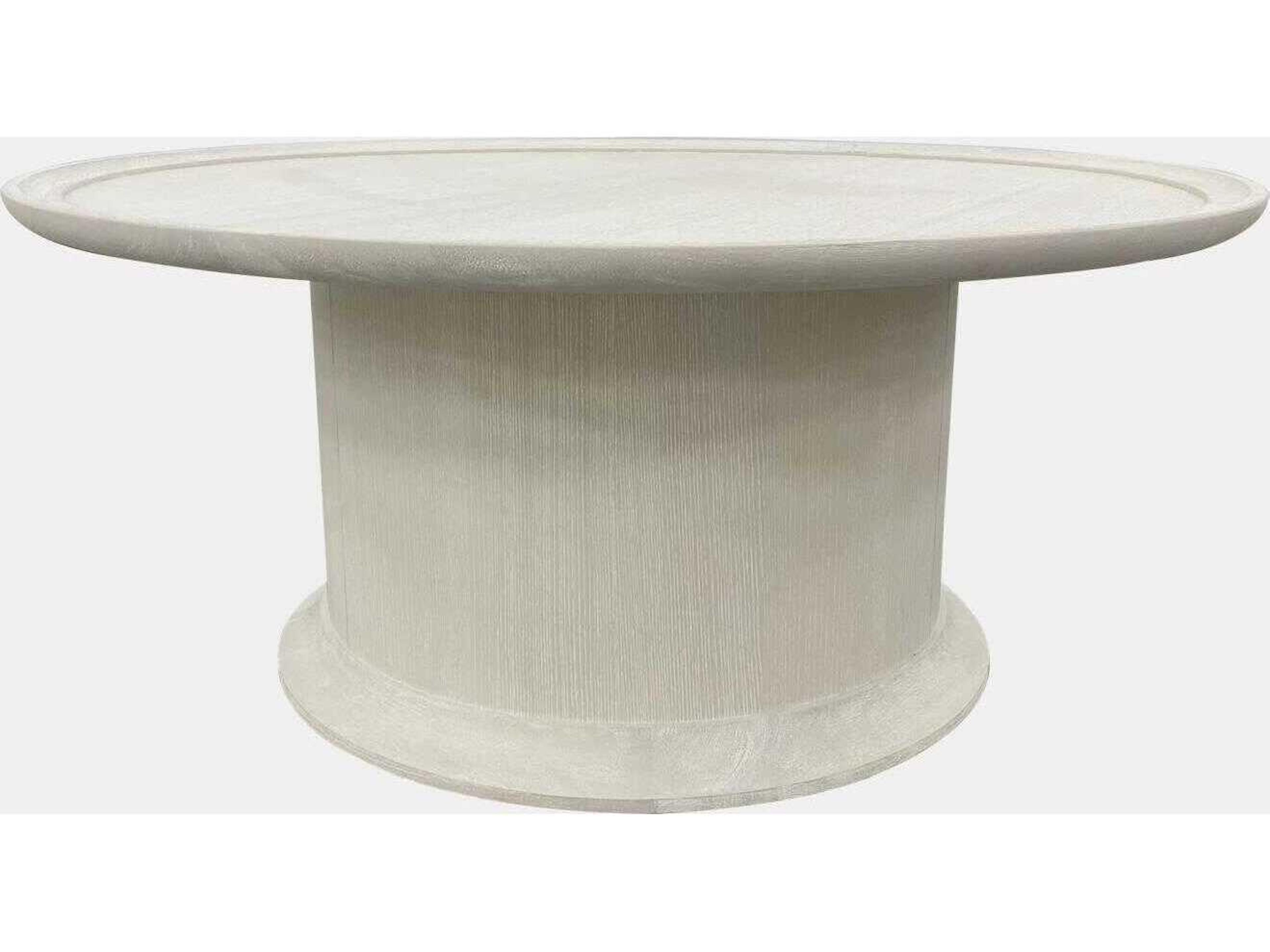 Harmony Round Wood Prelude Frost Coffee Table
