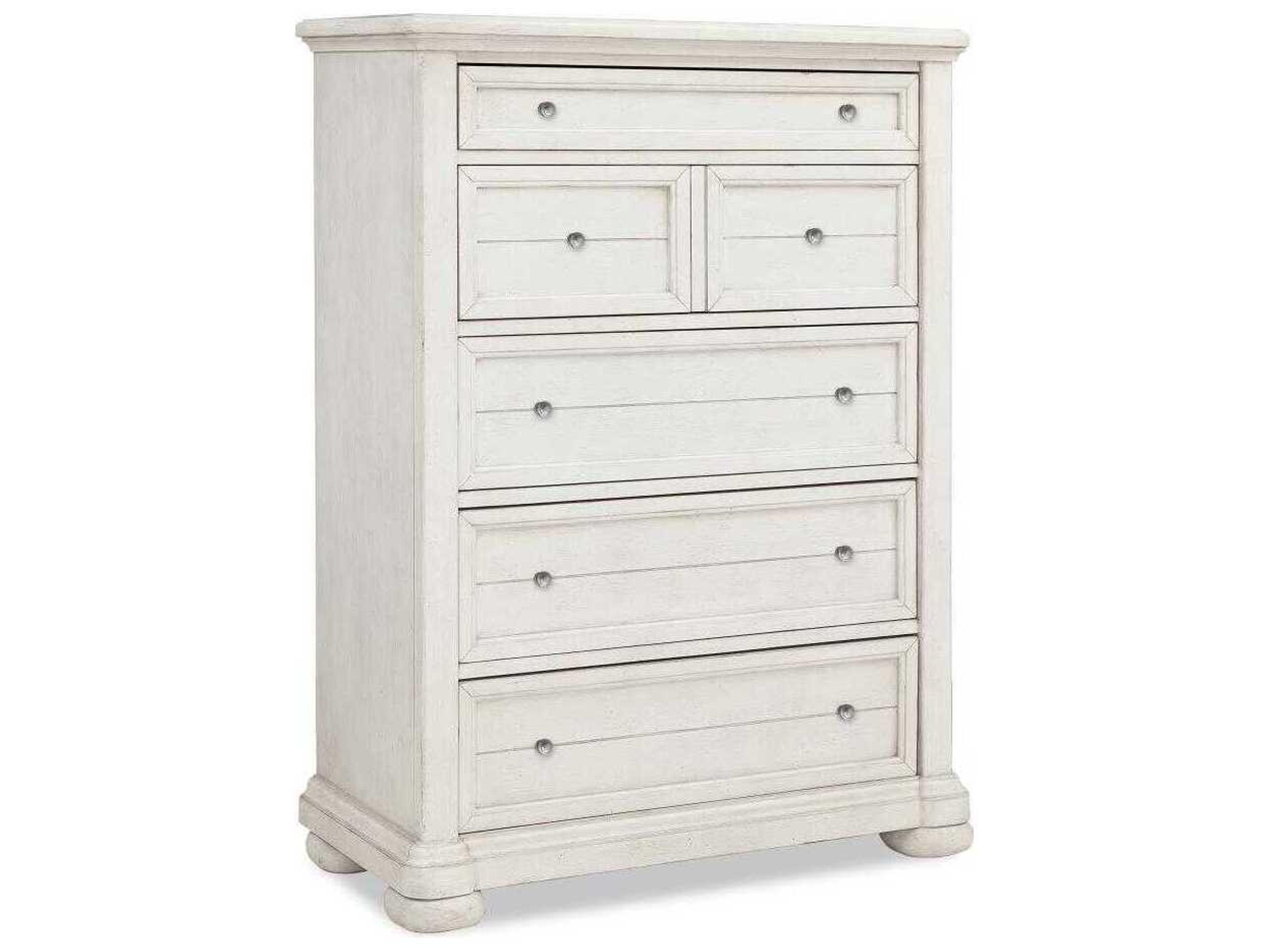 Nashville Cloud White Hardwood Accent Chest