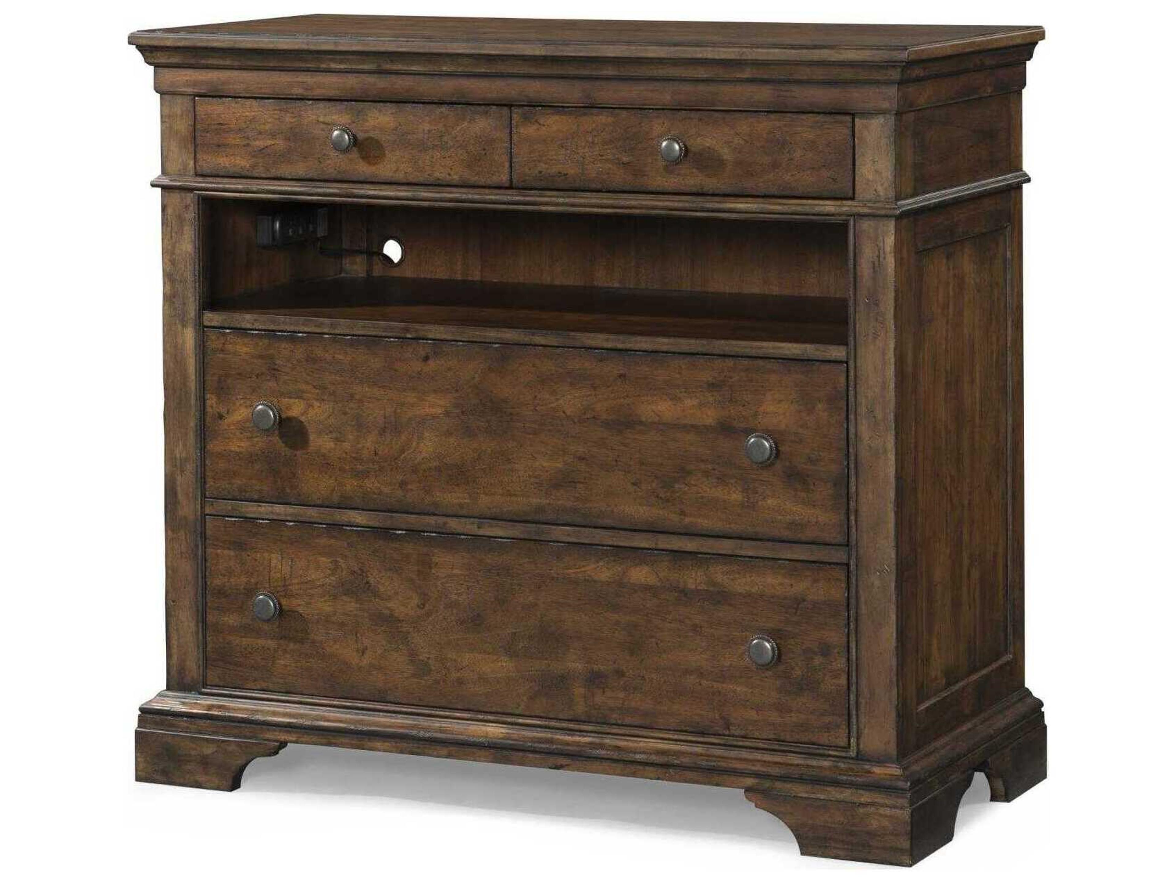 Trisha Yearwood Home 42" Acacia Wood Coffee Media Console