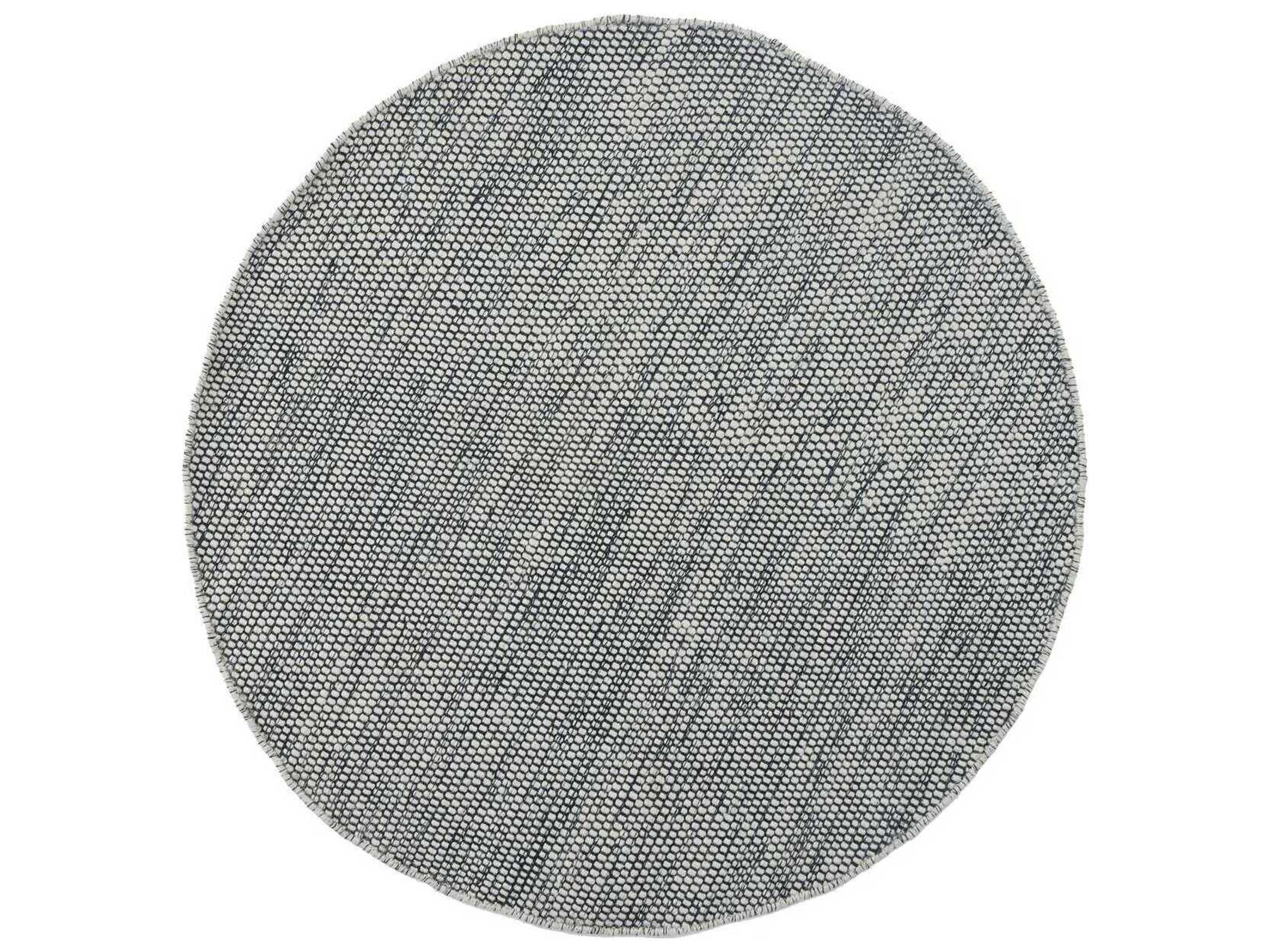 Asko Round Rug Mixed Handwoven