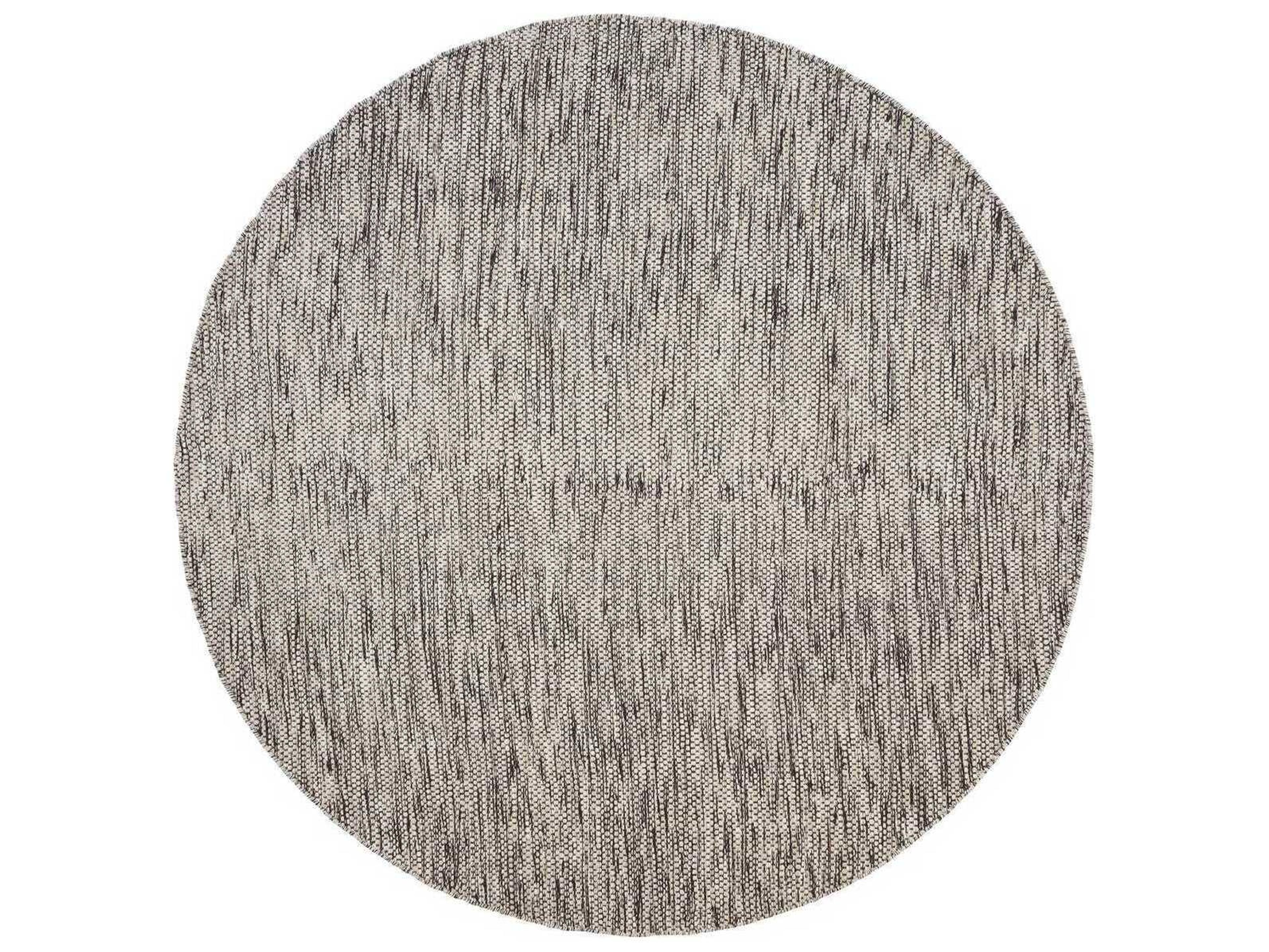 Asko Round Terrazzo Wool Rug