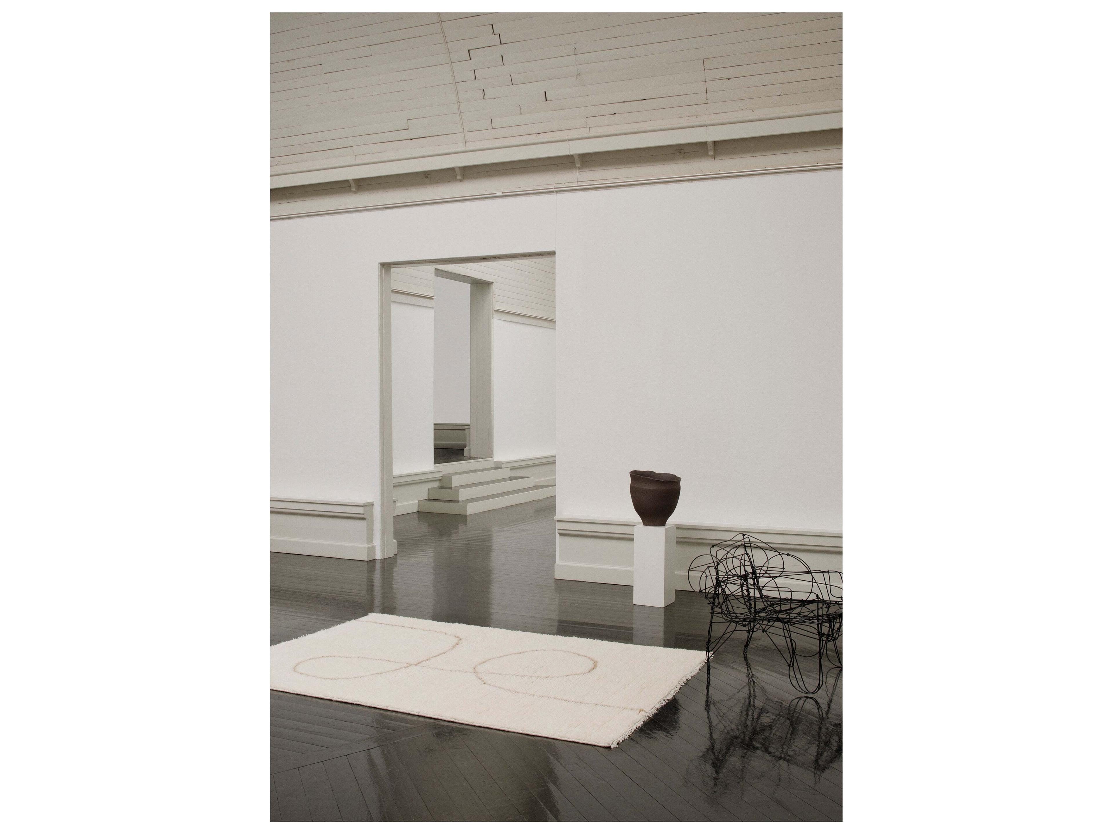 Linie Design Abstract Camel Area Rug