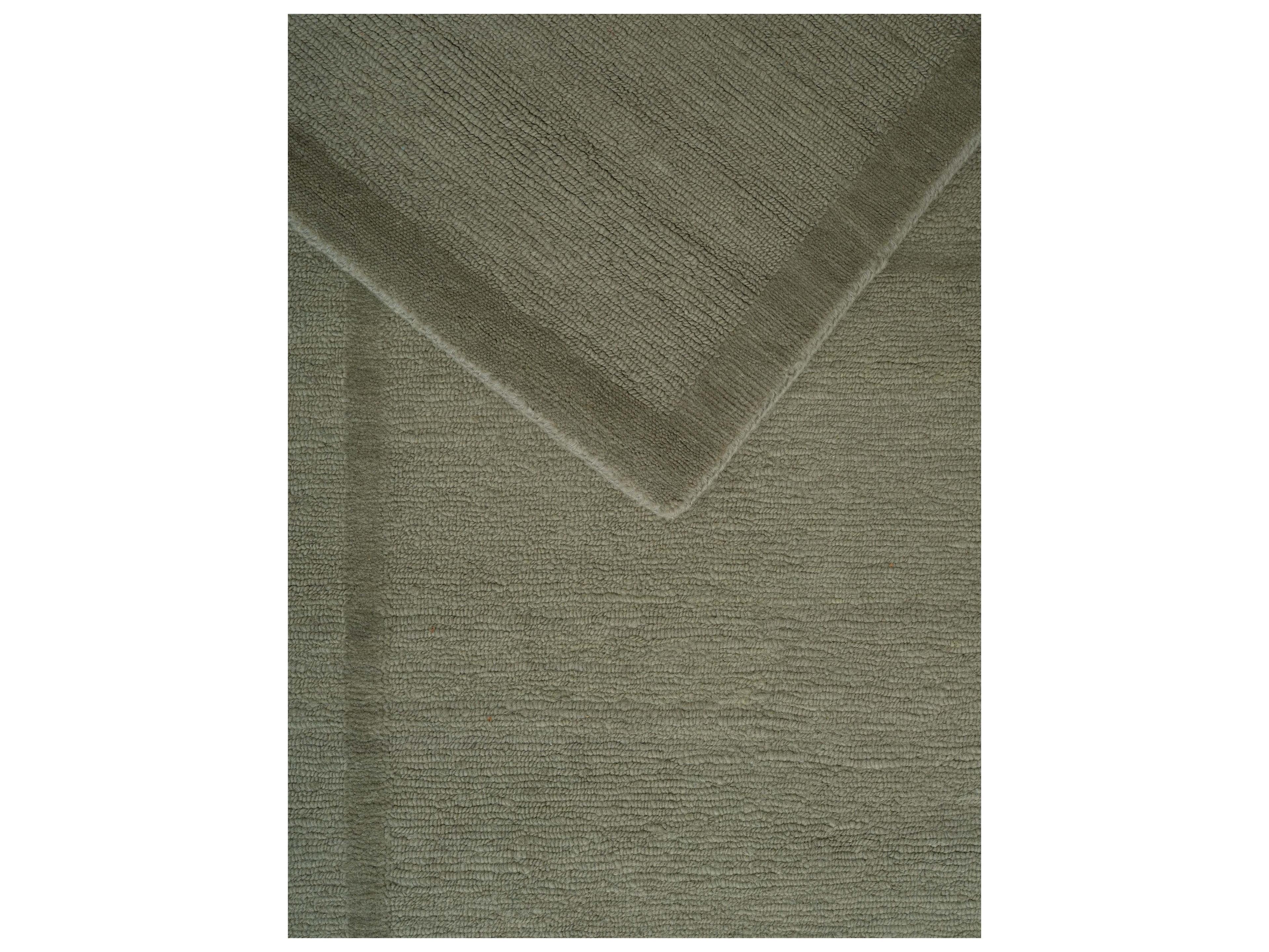 Linie Design Geometric Green Area Rug