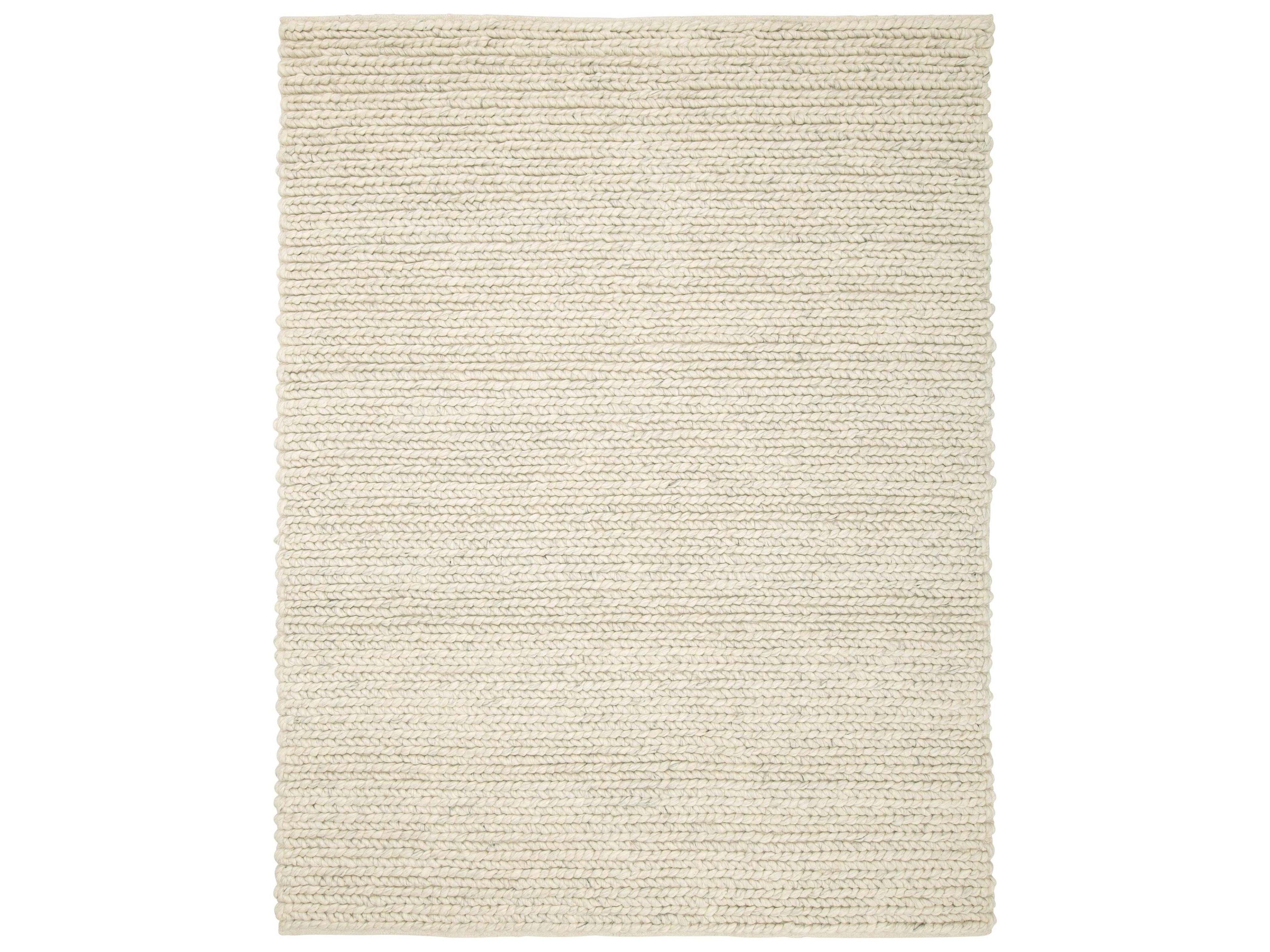 Comfort Rug Silver Hand Woven Wool