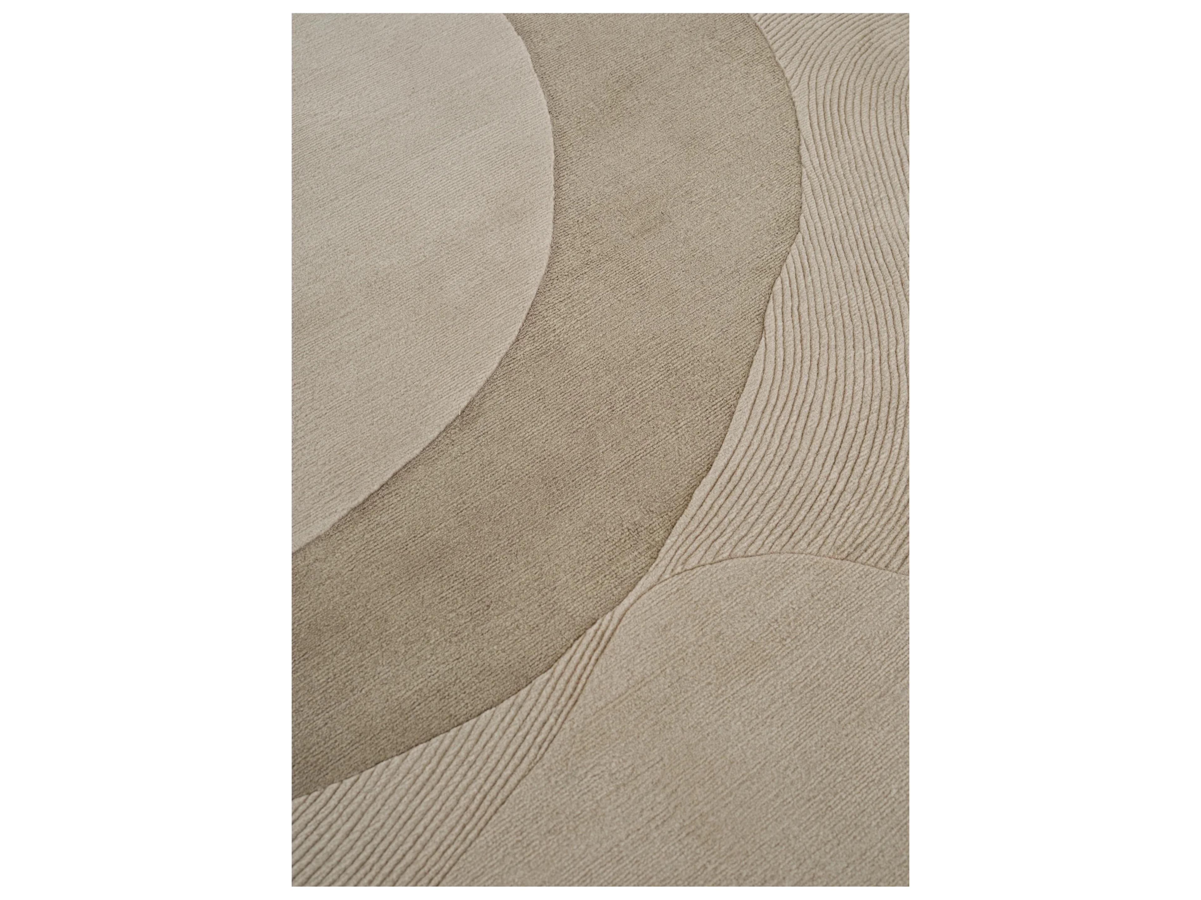 Linie Design Optical Web Abstract Area Rug