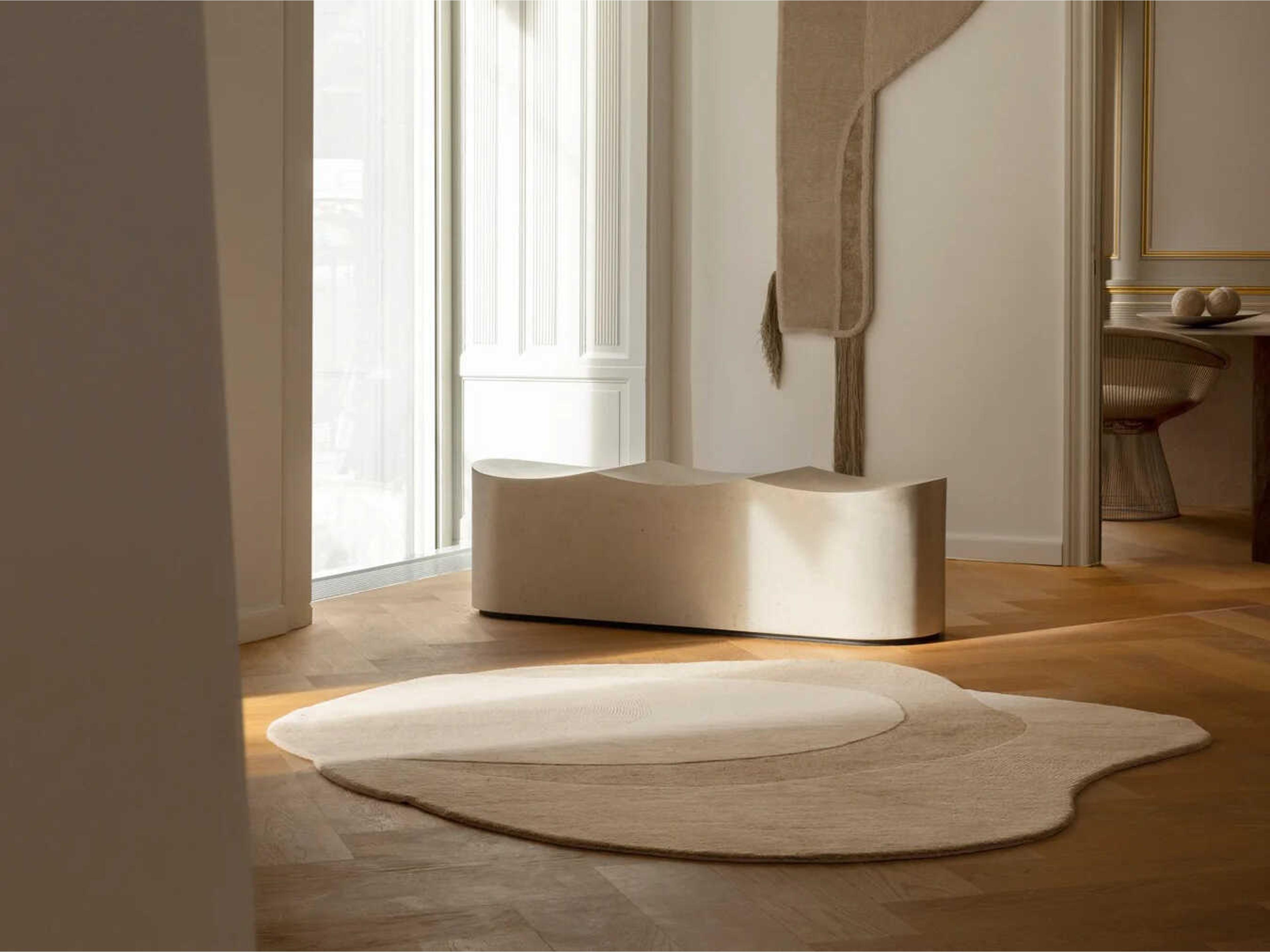 Linie Design Optical Web Abstract Area Rug