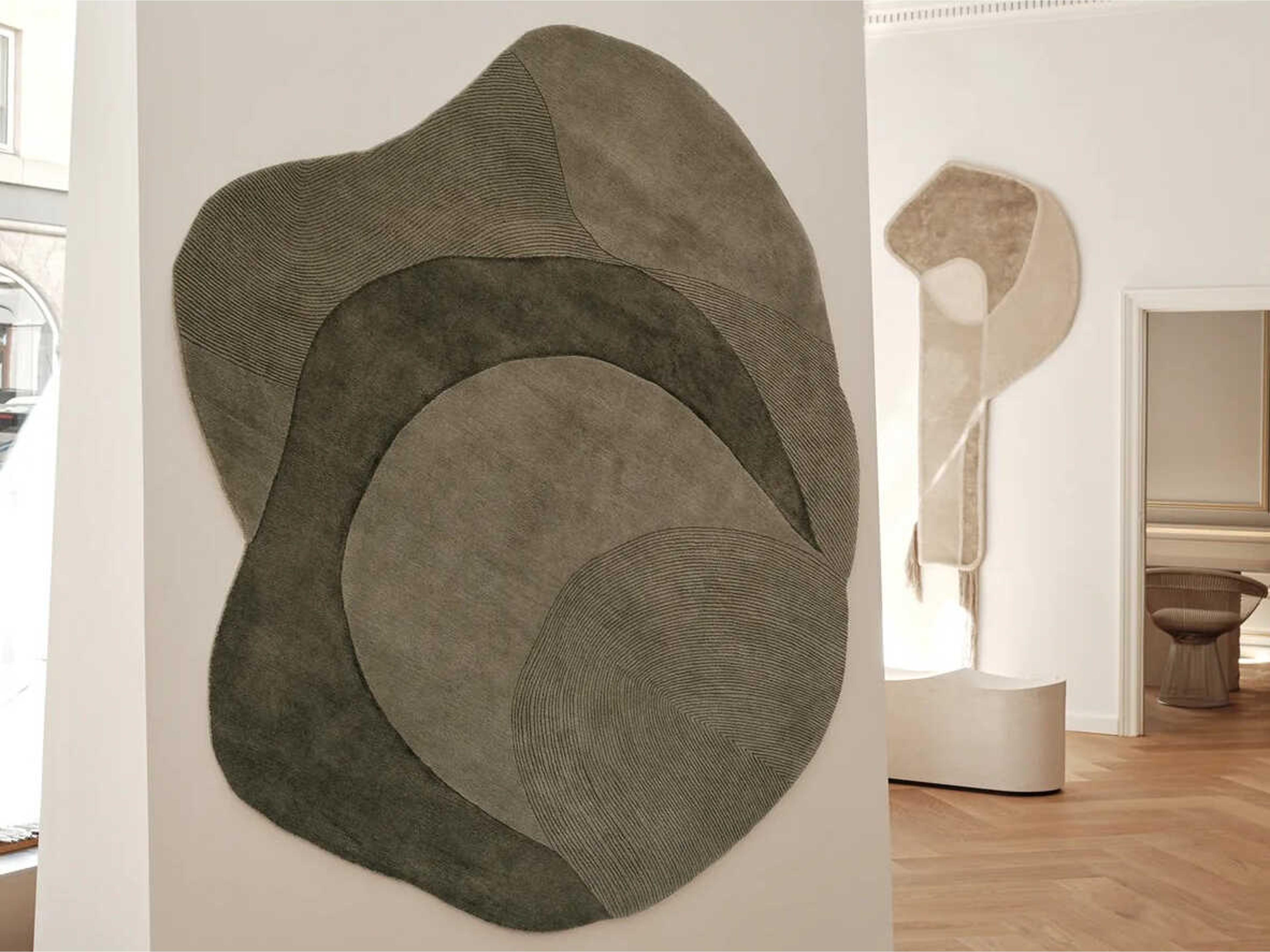 Linie Design Optical Web Abstract Area Rug