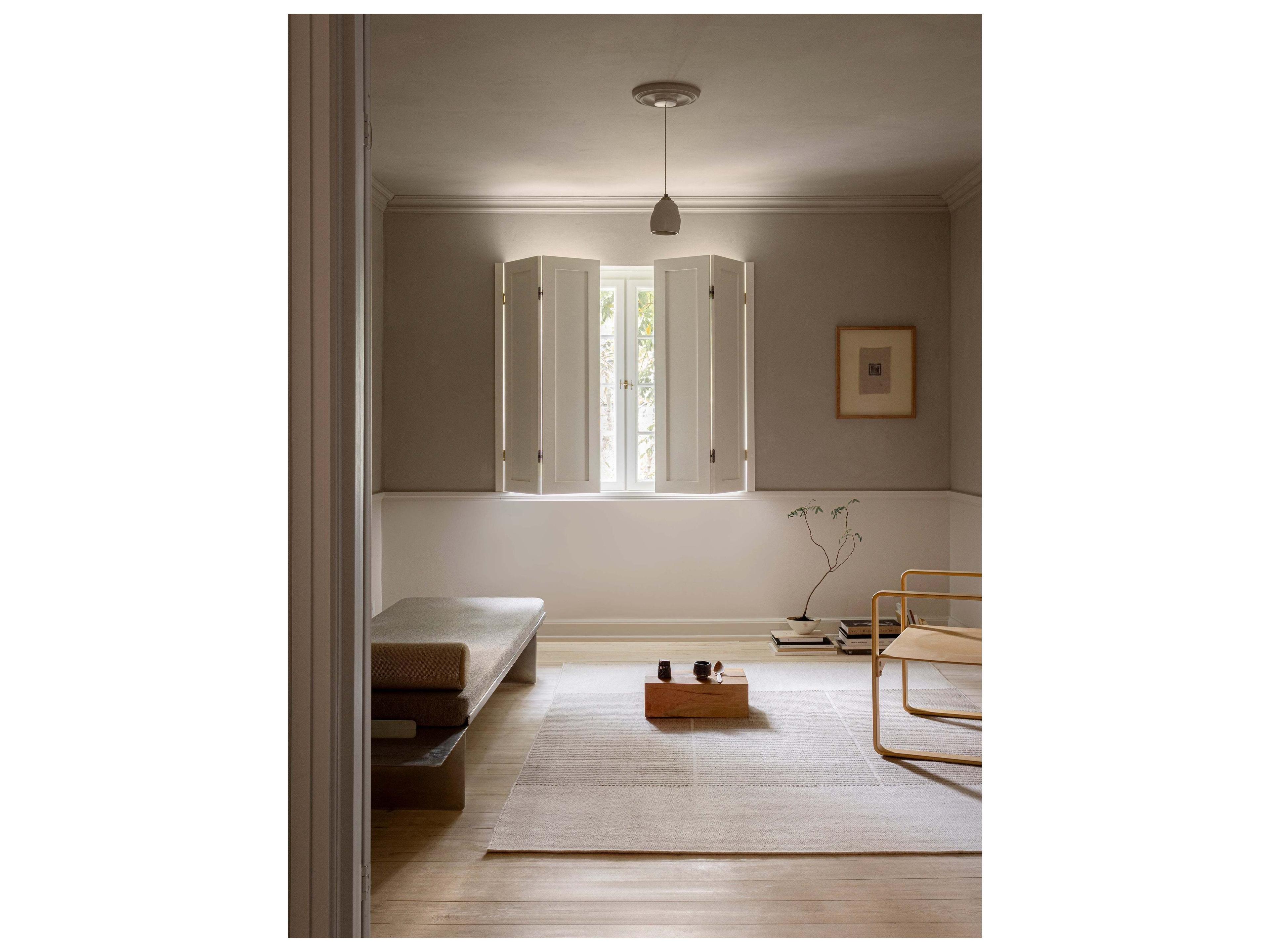 Linie Design Geometric Beige Area Rug