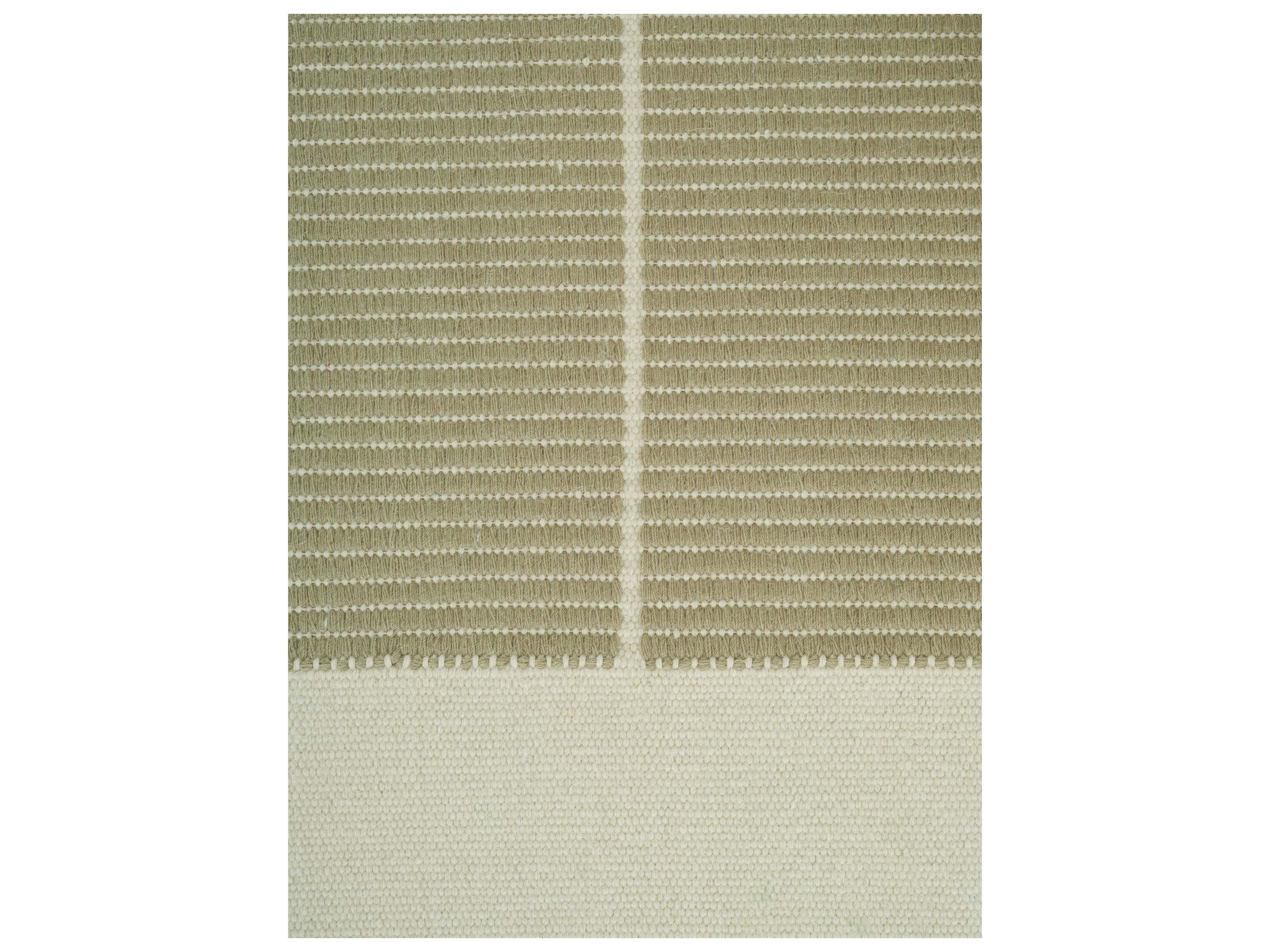 Linie Design Geometric Moss Area Rug