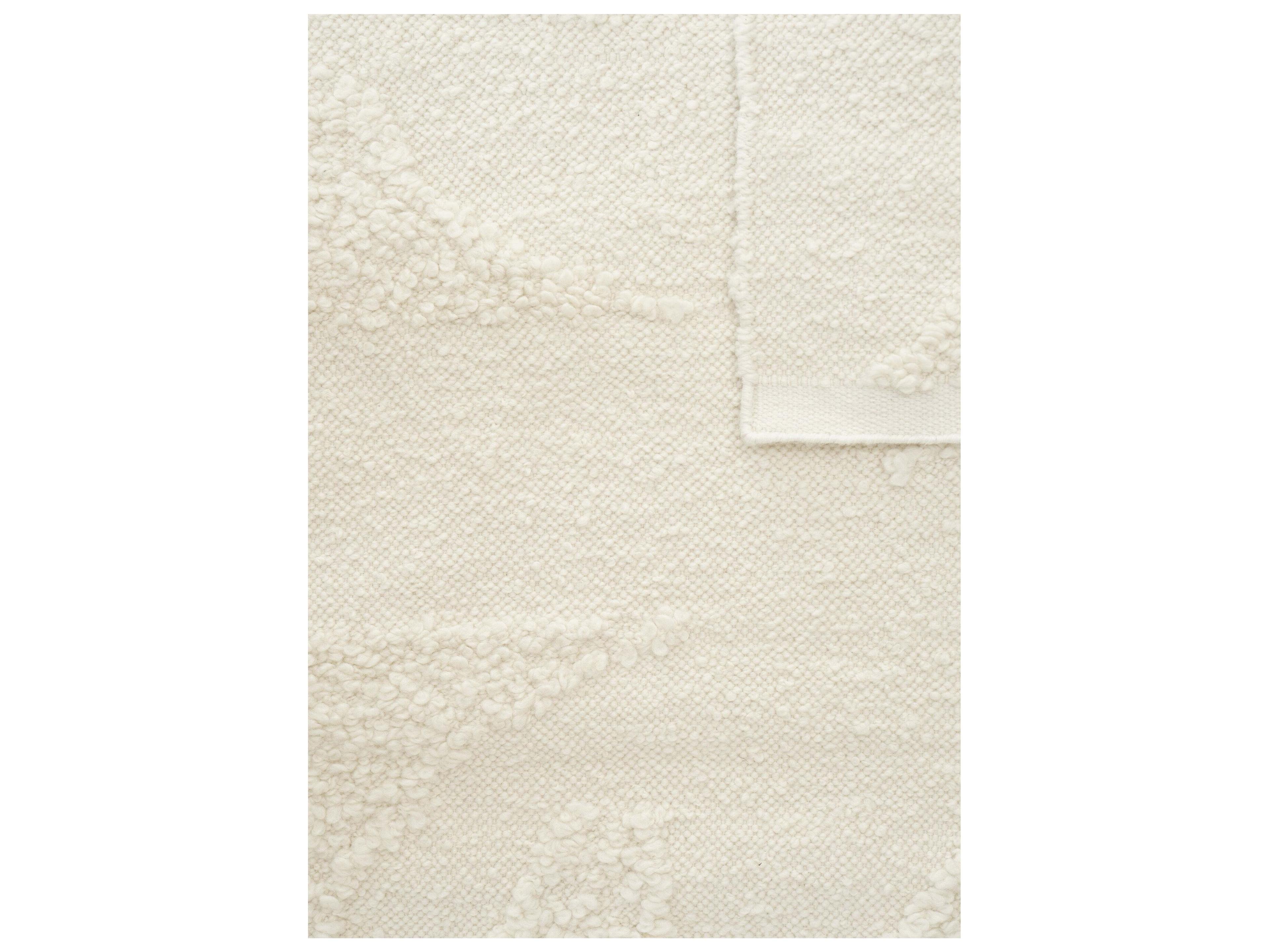 Linie Design Abstract White Area Rug