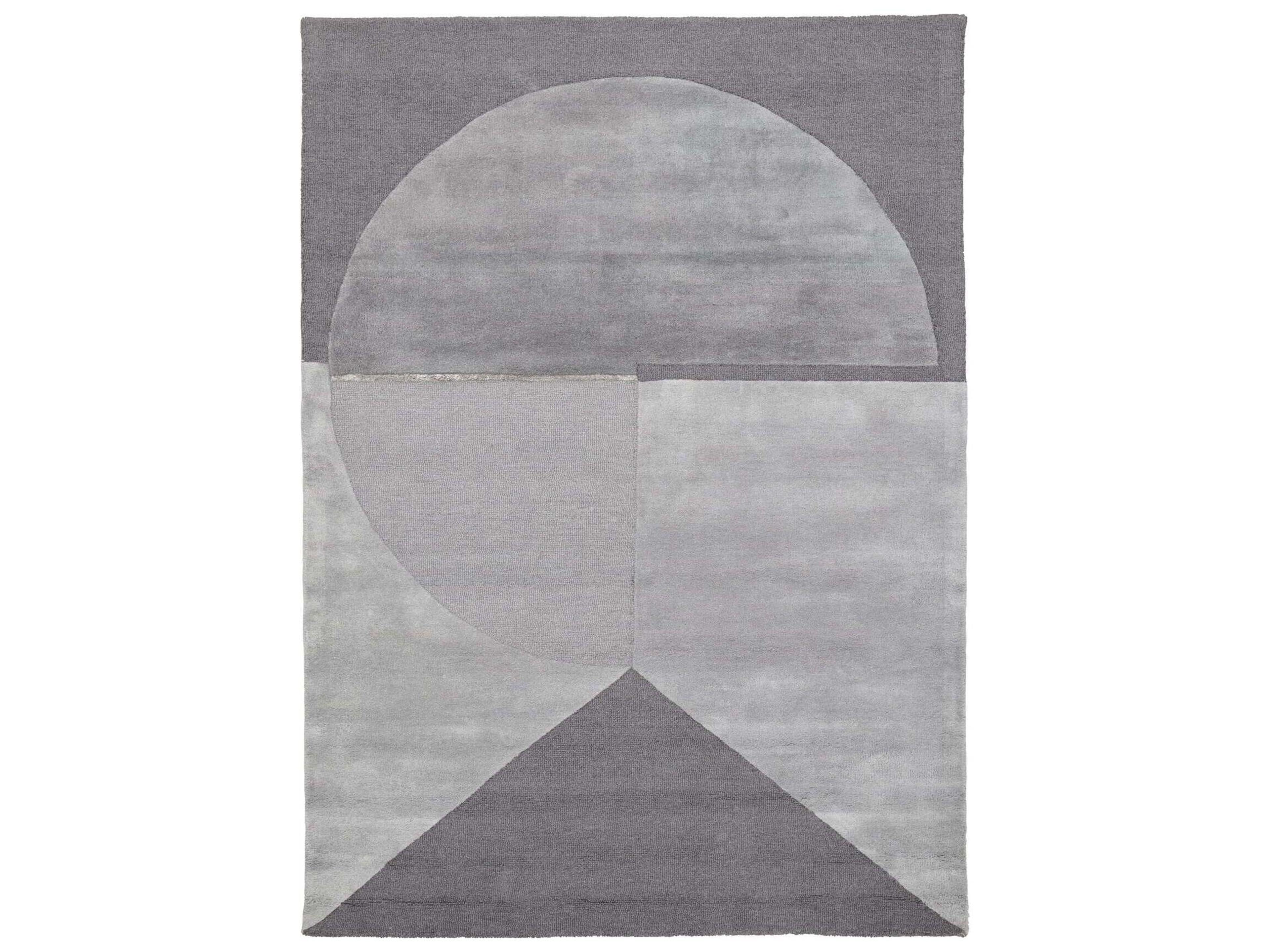 Satomi Geometric Anthracite Area Rug