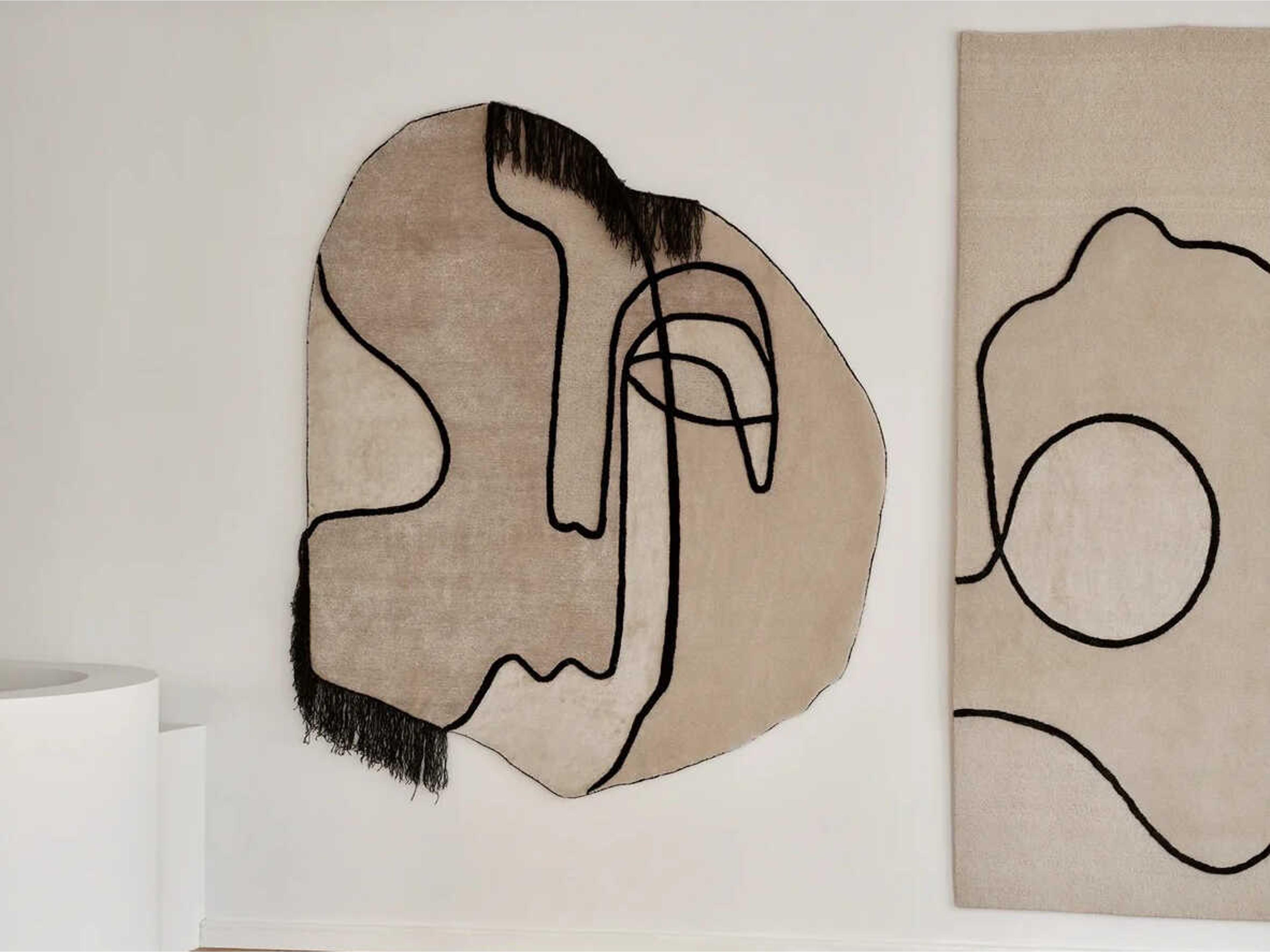 Linie Design Slanted Self Abstract Area Rug