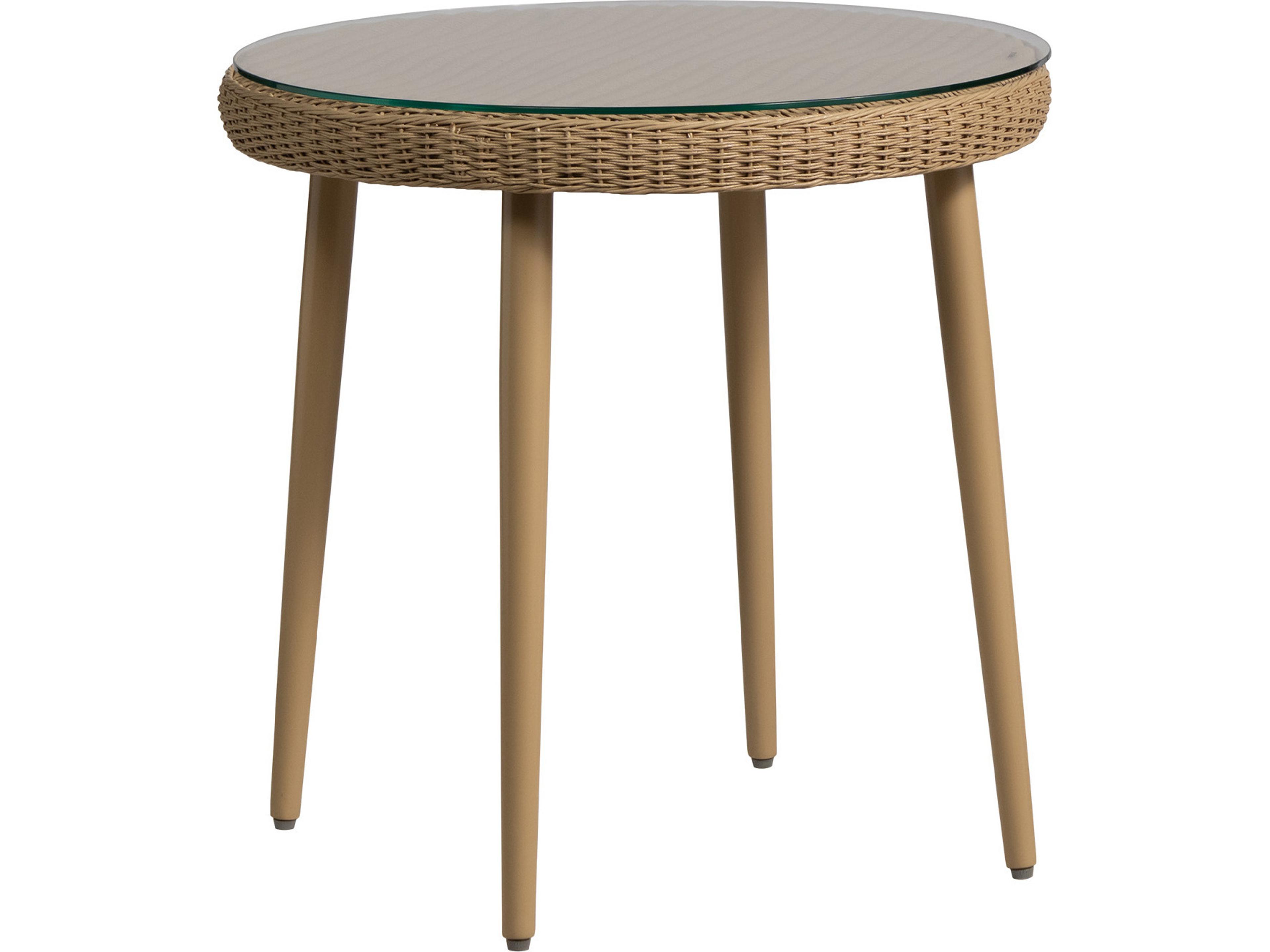 Cascade Round End Table 22-Inch Outdoor
