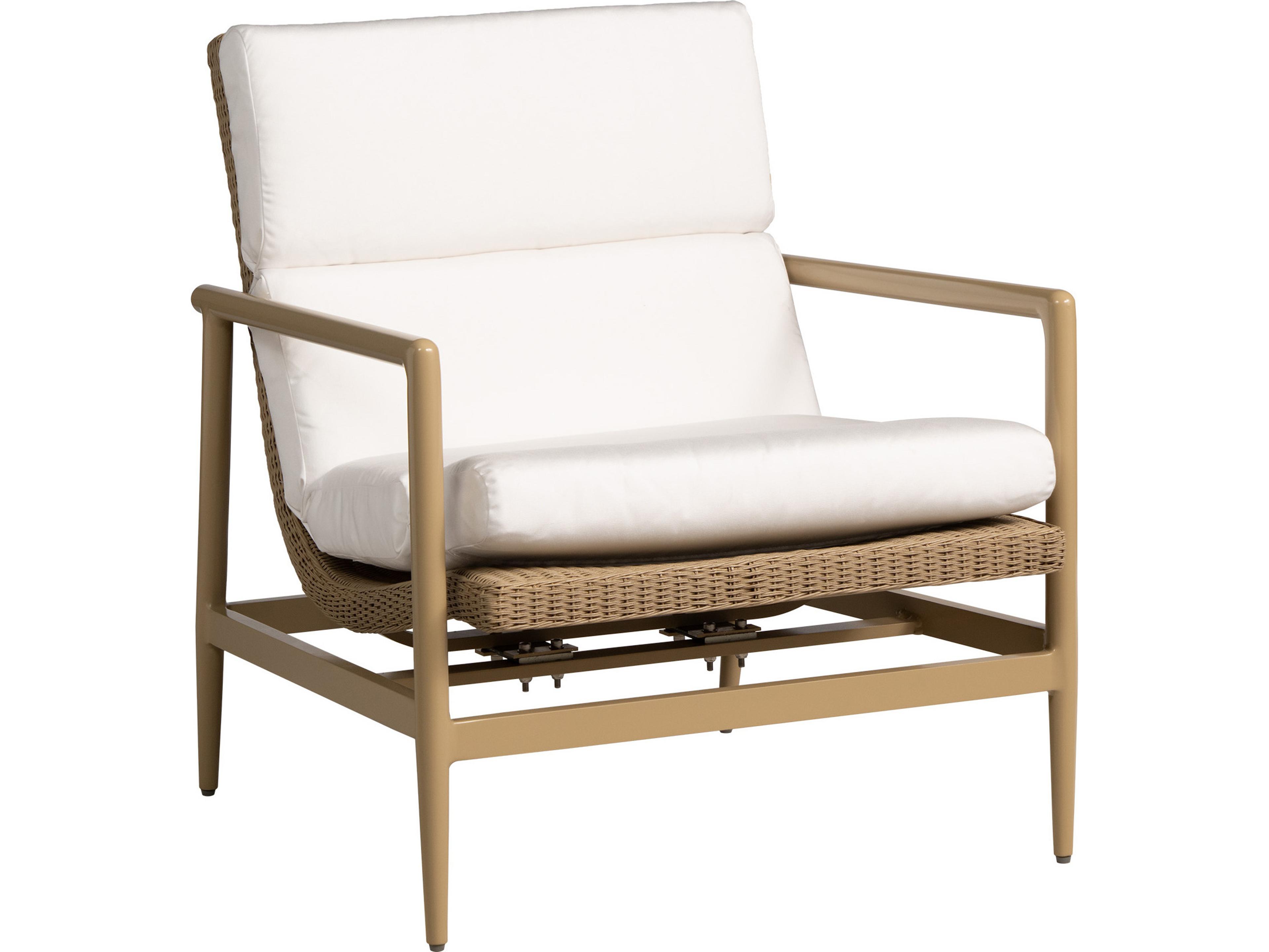 Cascade Wicker Spring Rocker Lounge Chair