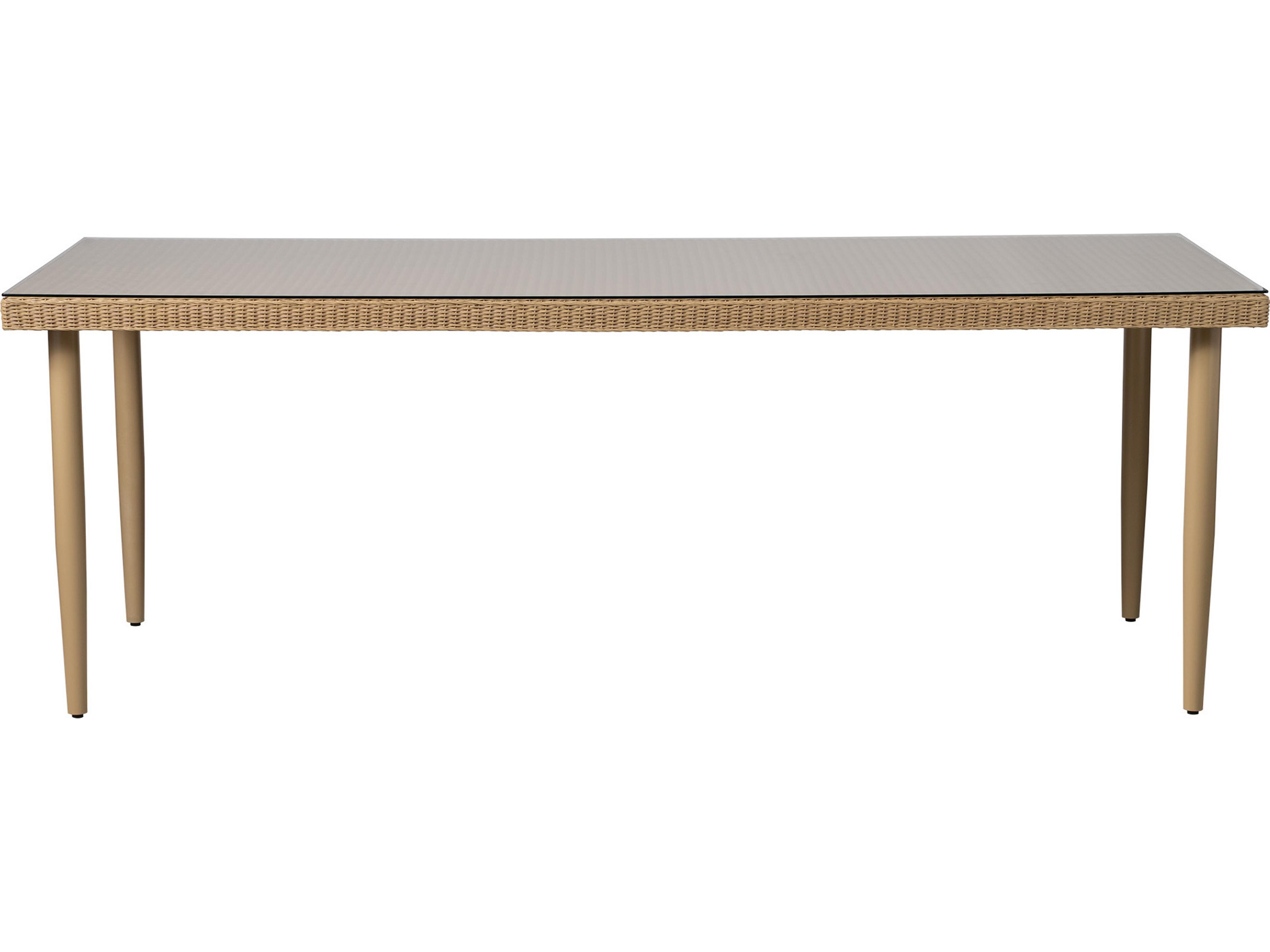 Lloyd Flanders Cascade 86" Rectangular Dining Table