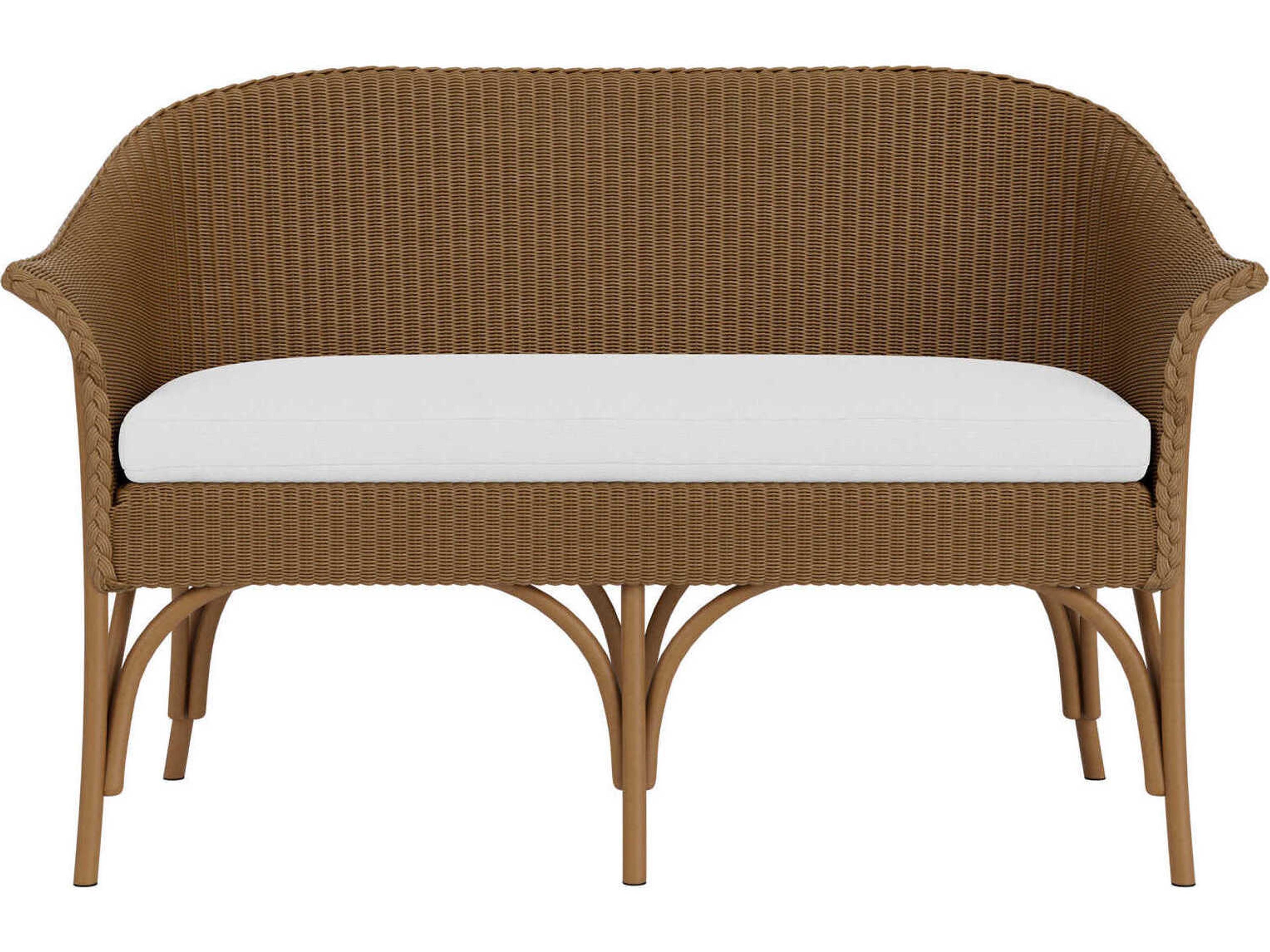 Lloyd Flanders All Seasons Wicker Patio Loveseat