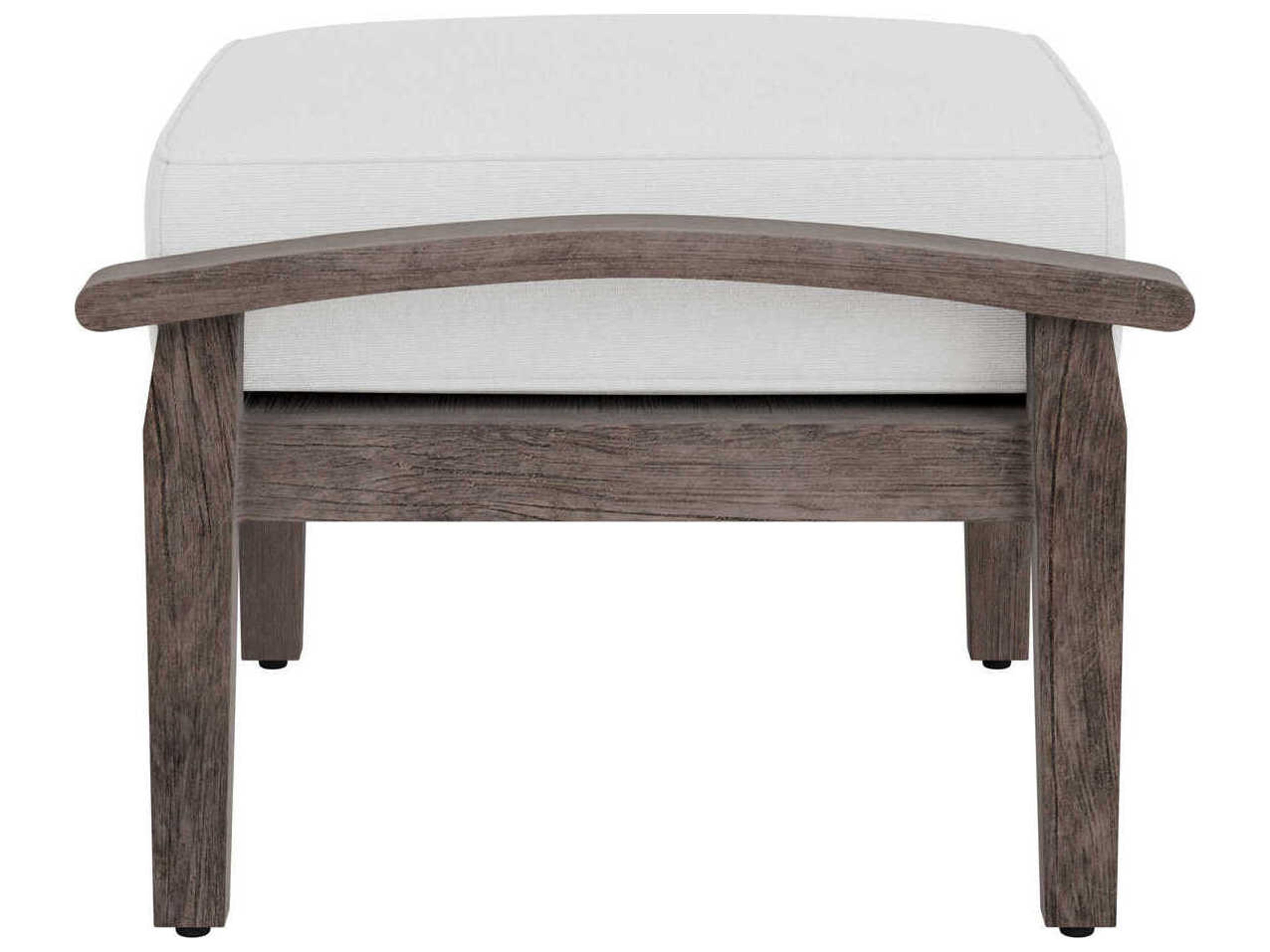 Lloyd Flanders Frontier Aluminum Outdoor Ottoman