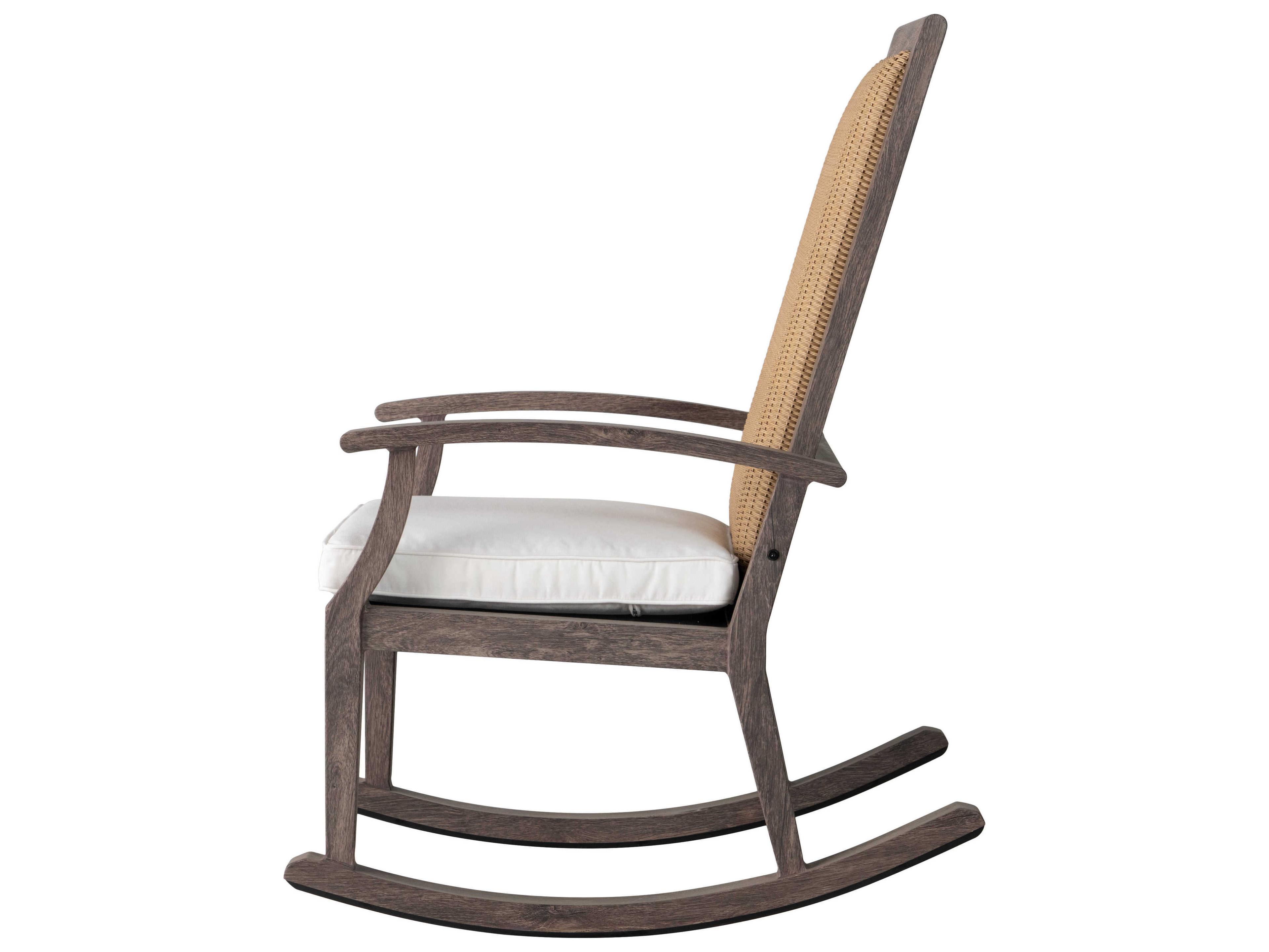 Lloyd Flanders Frontier Aluminum High Back Porch Rocker Chair